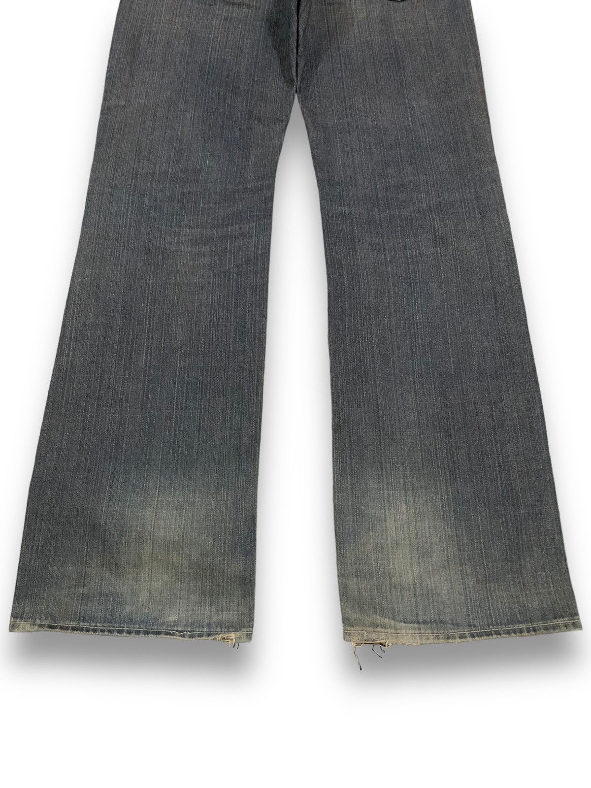 Japanese Brand Vintage Bobson Mud Wash Baggy Distressed Grunge Jeans Size US 32 / EU 48 - 15 Thumbnail