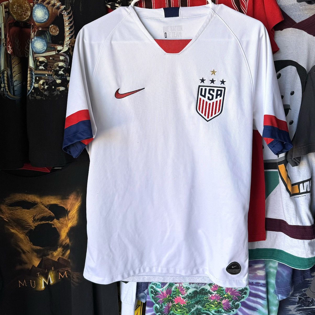 Nike Nike Exclusive 2019 Team USA 4-Star Home Soccer Jersey Gym Size US M / EU 48-50 / 2 - 1 Thumbnail