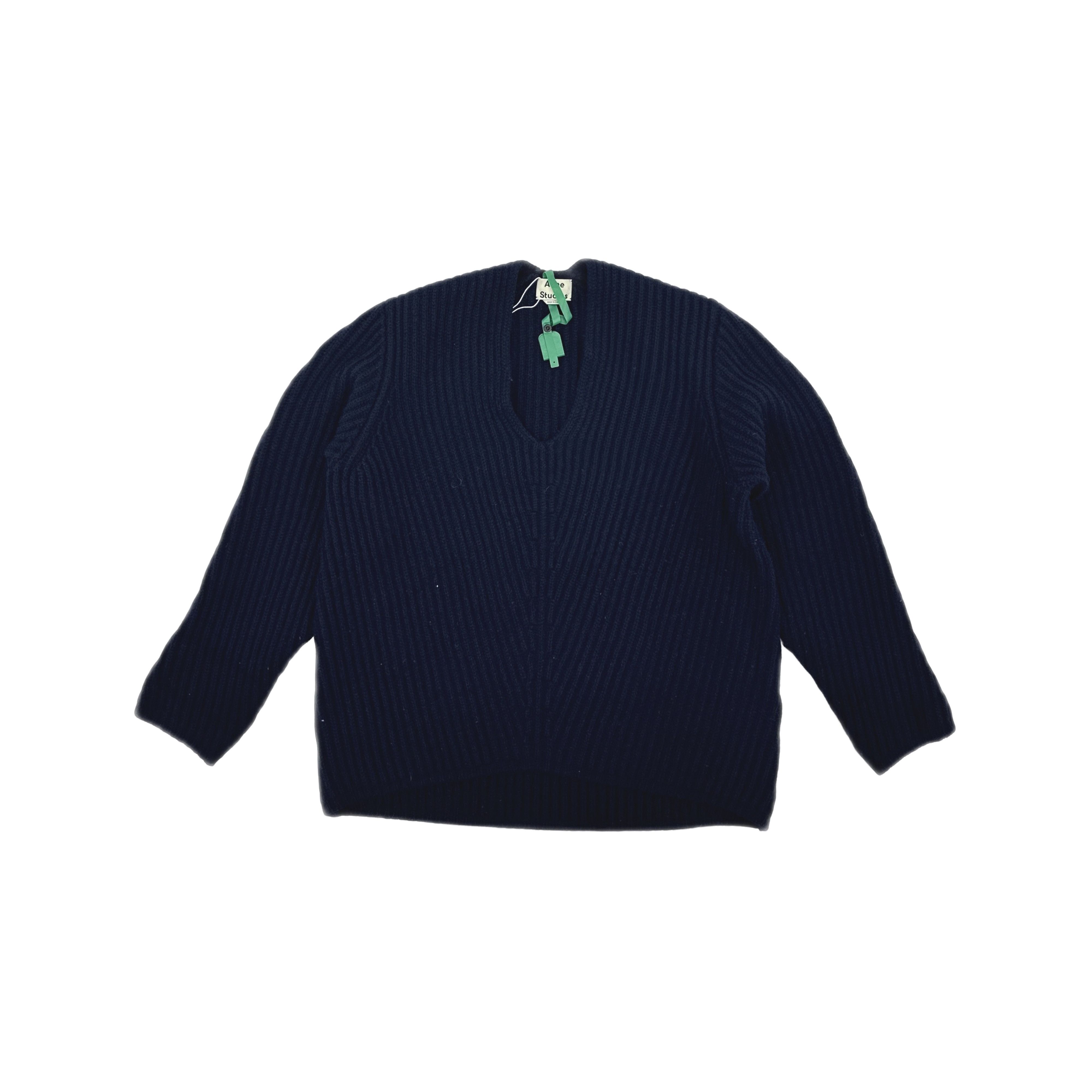 Acne Studios Acne Studios Deborah V-Neck Wool Sweater XS Size XS / US 0-2 / IT 36-38 - 1 Thumbnail