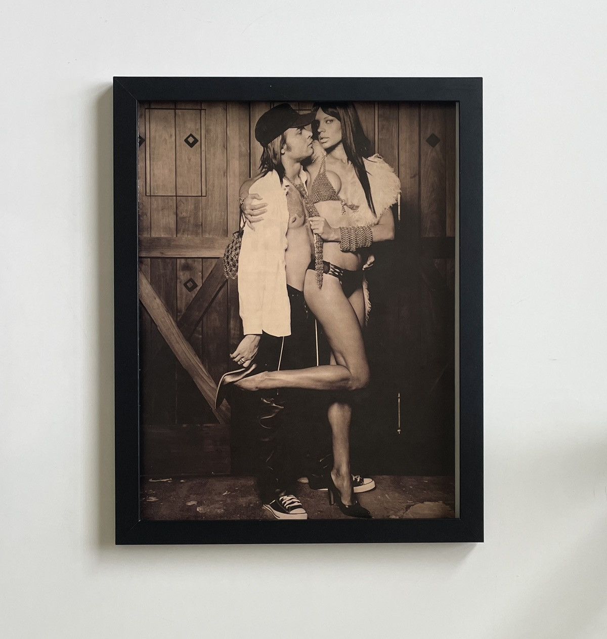 Chrome Hearts Chrome Hearts vintage photo Poster framed 9x11 Size ONE SIZE - 1 Thumbnail