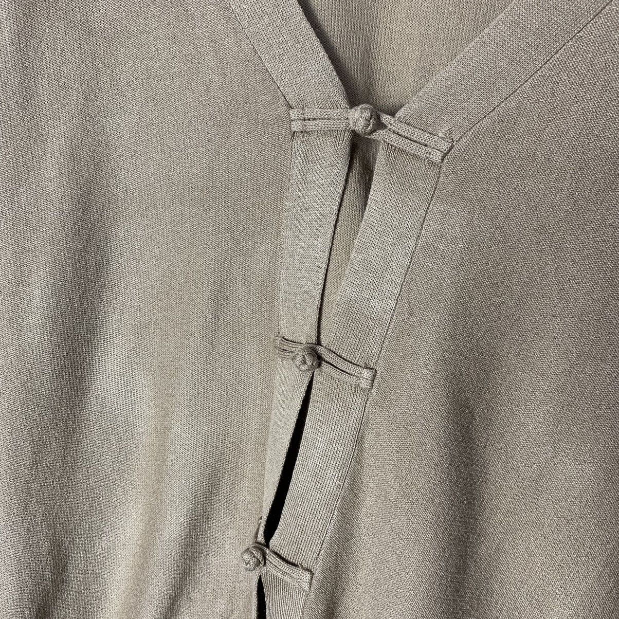 Issey Miyake × Japanese Brand × Pleats Please Issey Miyake RARE Vtg ISSEY MIYAKE Linen Button Cardigan Size US M / EU 48-50 / 2 - 4 Thumbnail