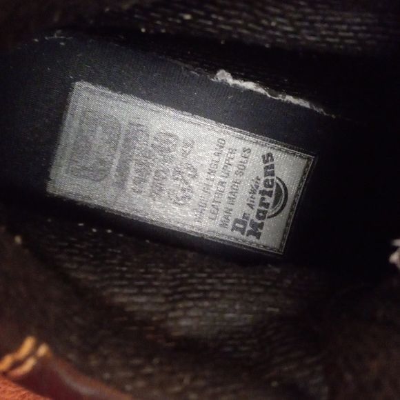 Dr. Martens Dr. Martens UK 7 US 9 Brown Leather Lace-Up Ankle Boots 8542 Size US 9 / IT 39 - 10 Thumbnail
