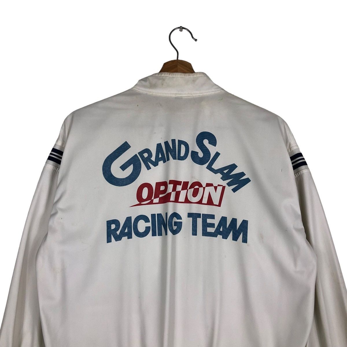 Japanese Brand 🔥VINTAGE KANSAI EYES GRAND SLAM OPTION RACING BOMBER JACKET Size US L / EU 52-54 / 3 - 11 Thumbnail