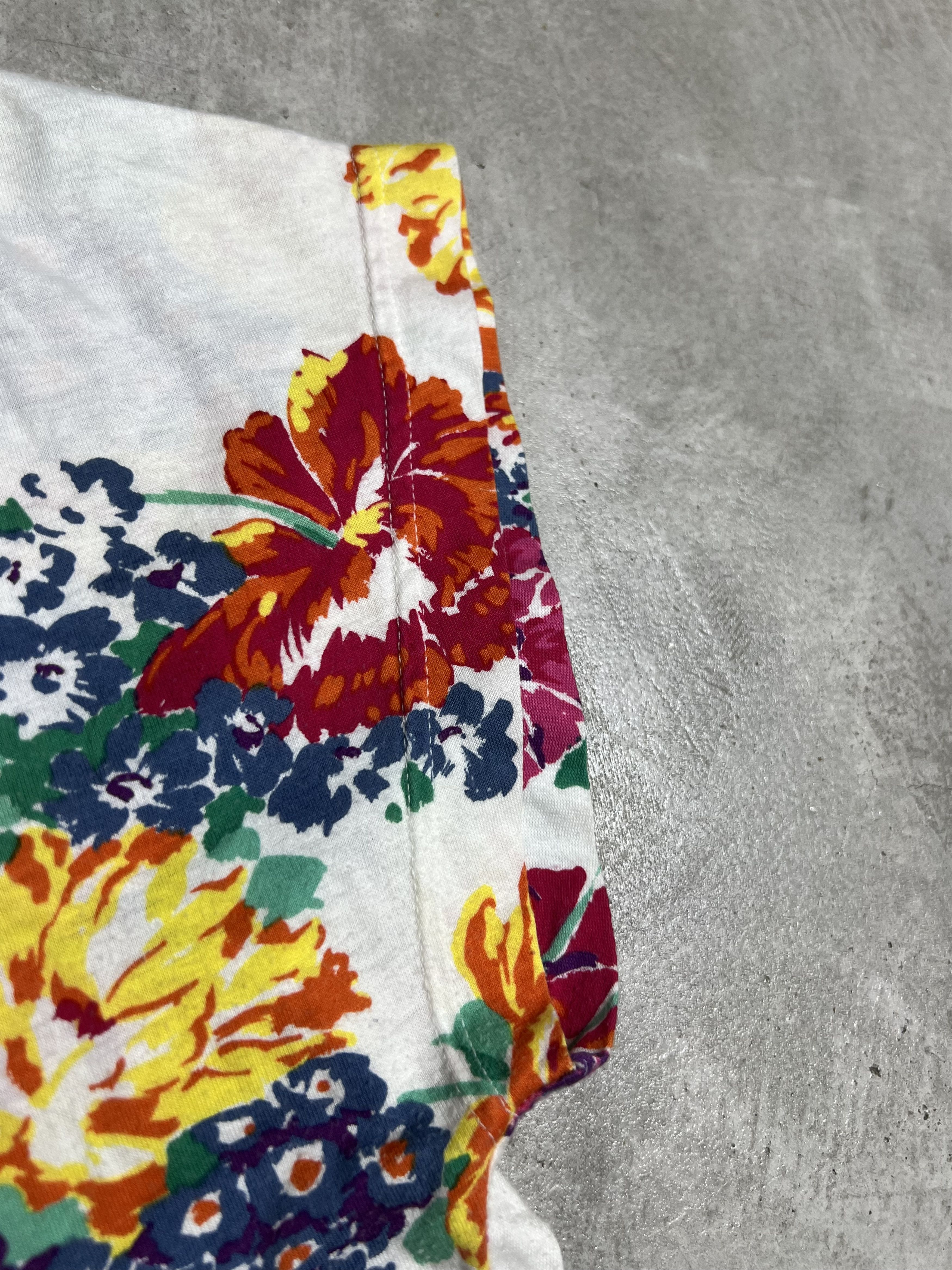 Gucci × Vintage Vintage GUCCI Floral Printed Blouse (S) GTMPT416 Size S / US 4 / IT 40 - 4 Thumbnail