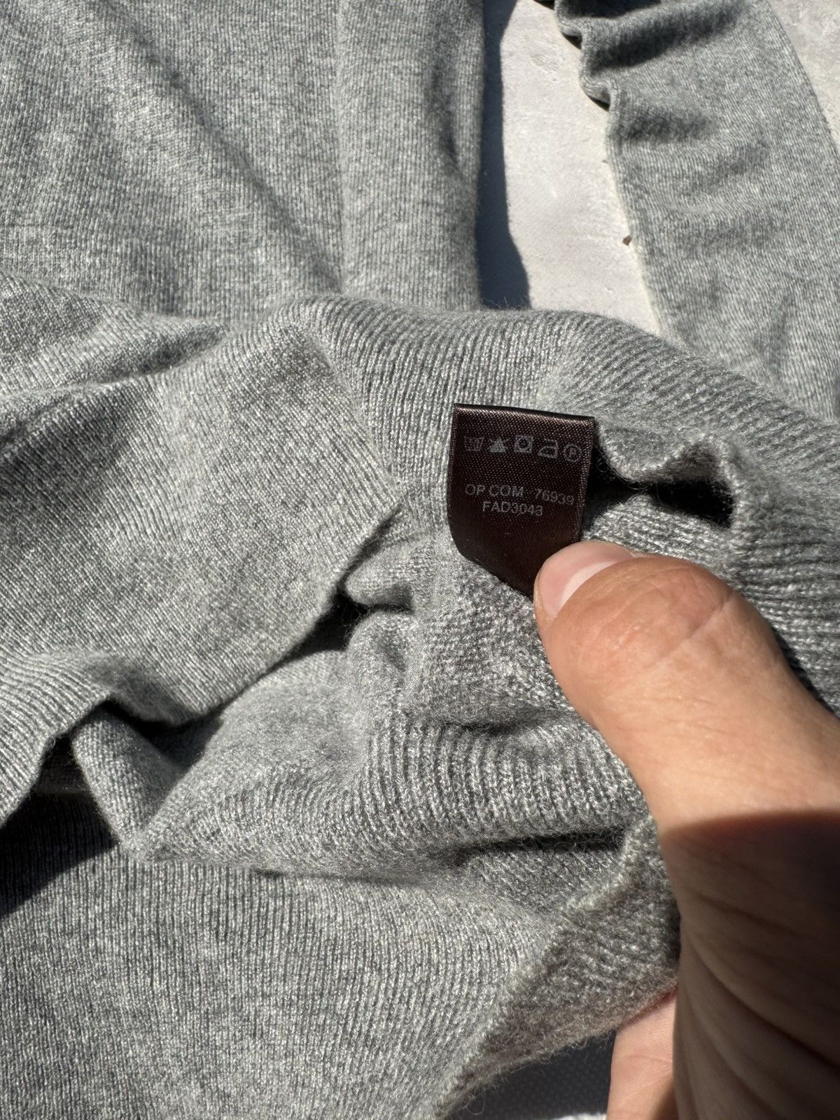 Loro Piana Loro Piana Women’s Cashmere Knit Set Sweater + Pants Gray Size M / US 6-8 / IT 42-44 - 11 Thumbnail