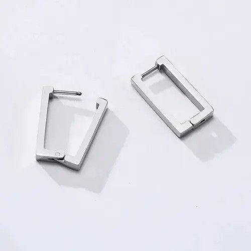 Japanese Brand × Vintage Men's cool rectangular earrings Size ONE SIZE - 3 Thumbnail