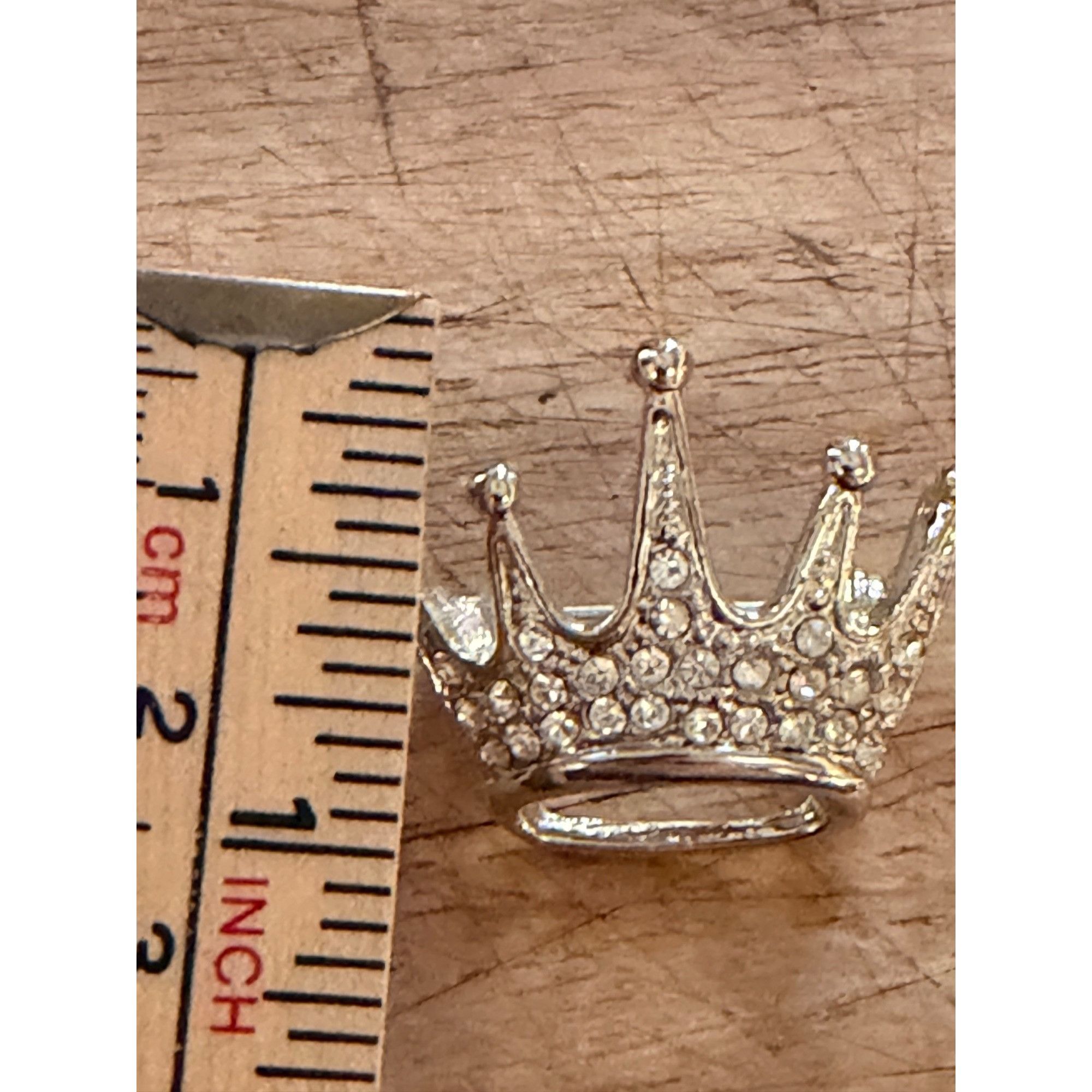 Other Crown-Shaped Rhinestone Brooch Pin In Gift Box Size ONE SIZE - 7 Thumbnail