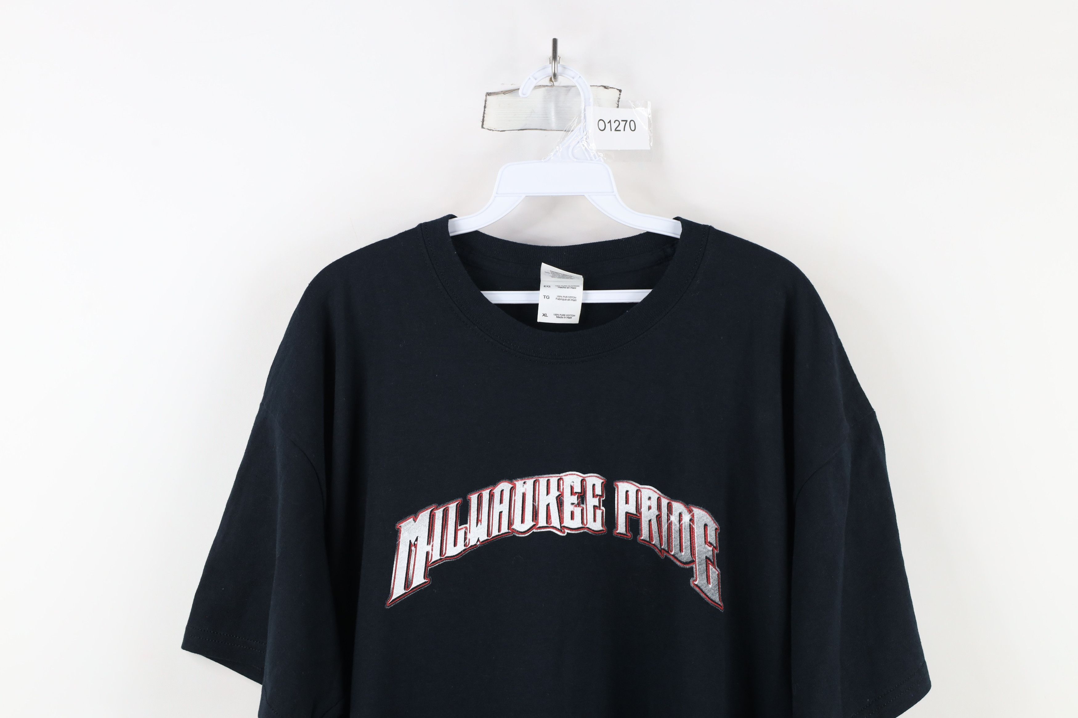Vintage Vintage Lite Beer Motorcycle Milwaukee Pride T-Shirt Black Size US XL / EU 56 / 4 - 2 Thumbnail