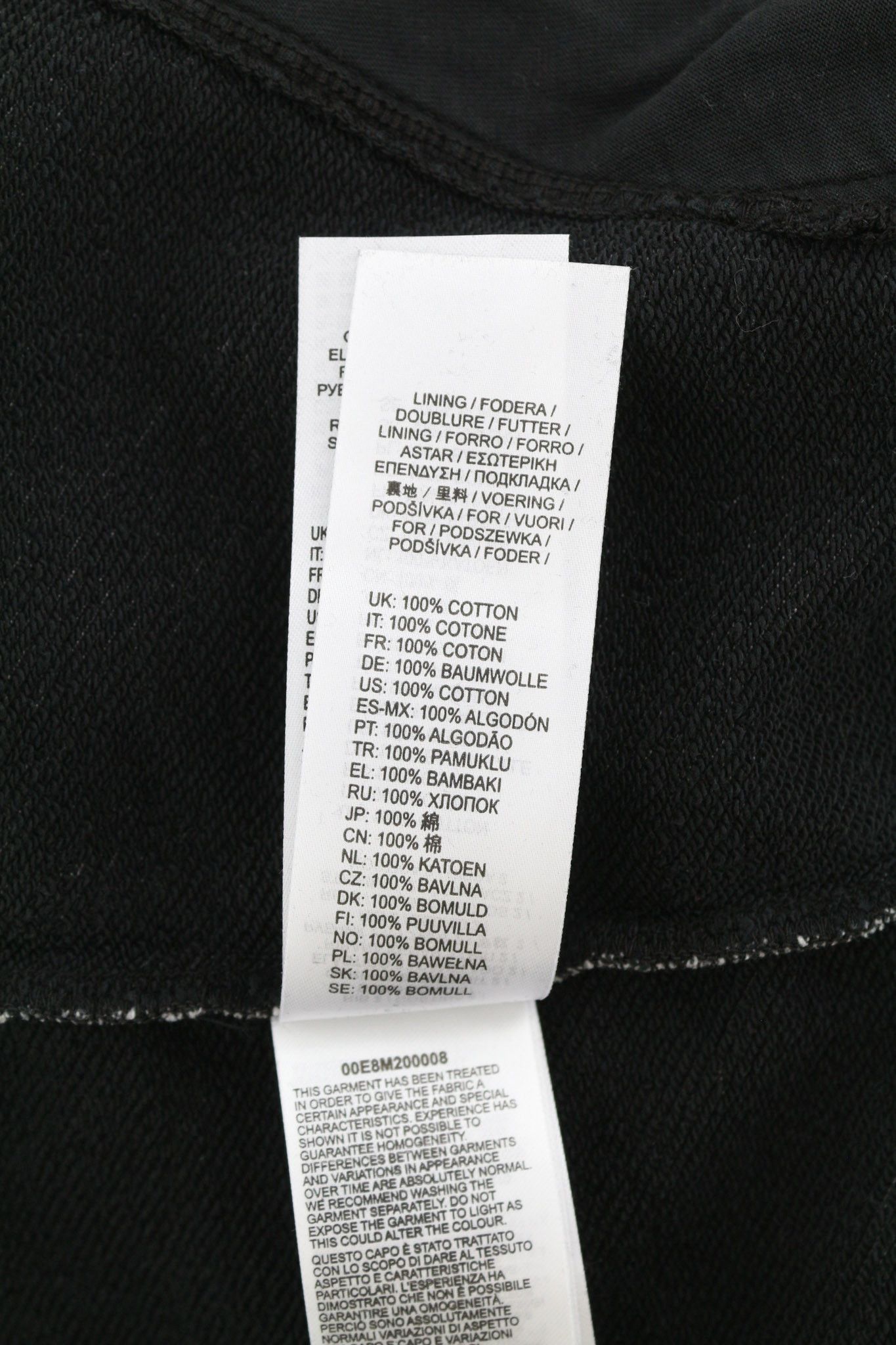Diesel S-NEKKI L Washed Kangaroo Pocket Hoodie 40374 Size US L / EU 52-54 / 3 - 11 Thumbnail