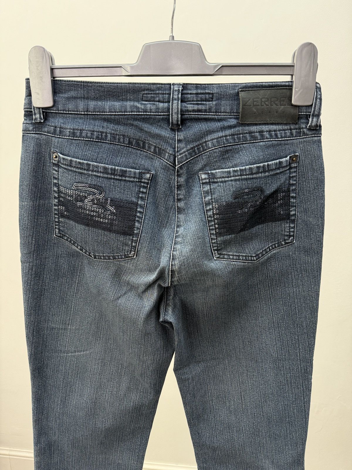 Other Vintage Zerres Women’s Stretch Jeans Straight Leg Size 27" / US 4 / IT 40 - 8 Thumbnail