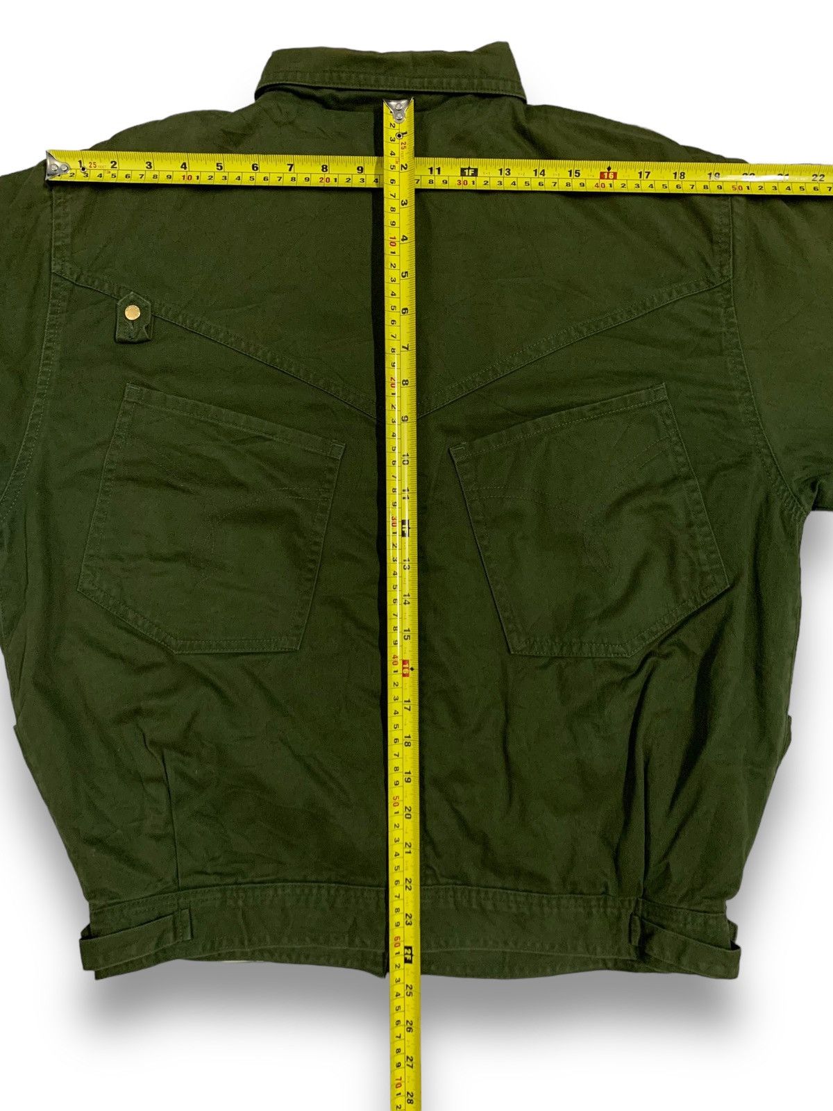Bally Vintage Bally Canvas Tactical Air Force Army Bomber Jacket Size US M / EU 48-50 / 2 - 22 Thumbnail