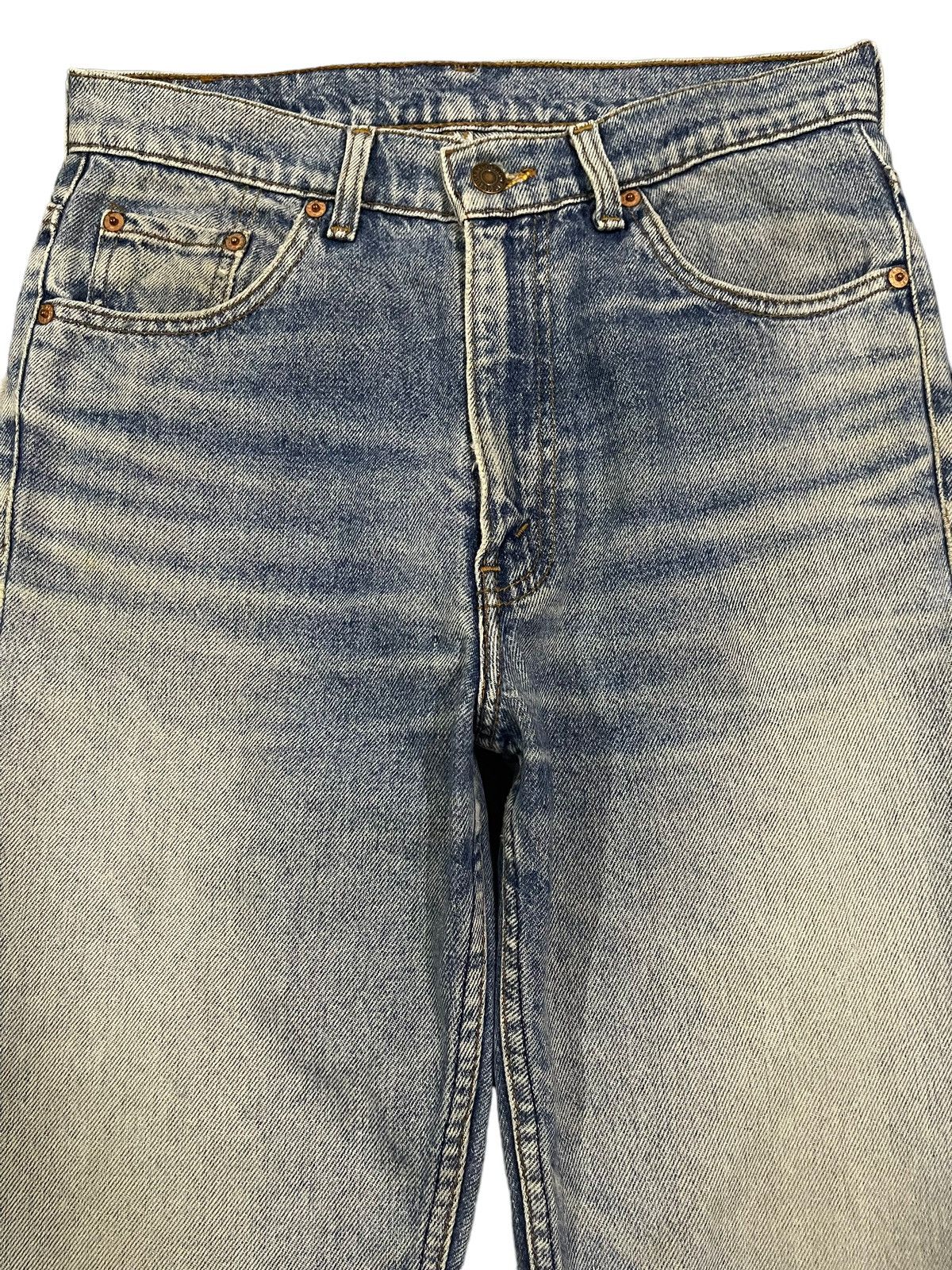 Levi's Vintage 90s Levis 501 Classic Blue Washed Style Jeans Size US 29 - 3 Thumbnail