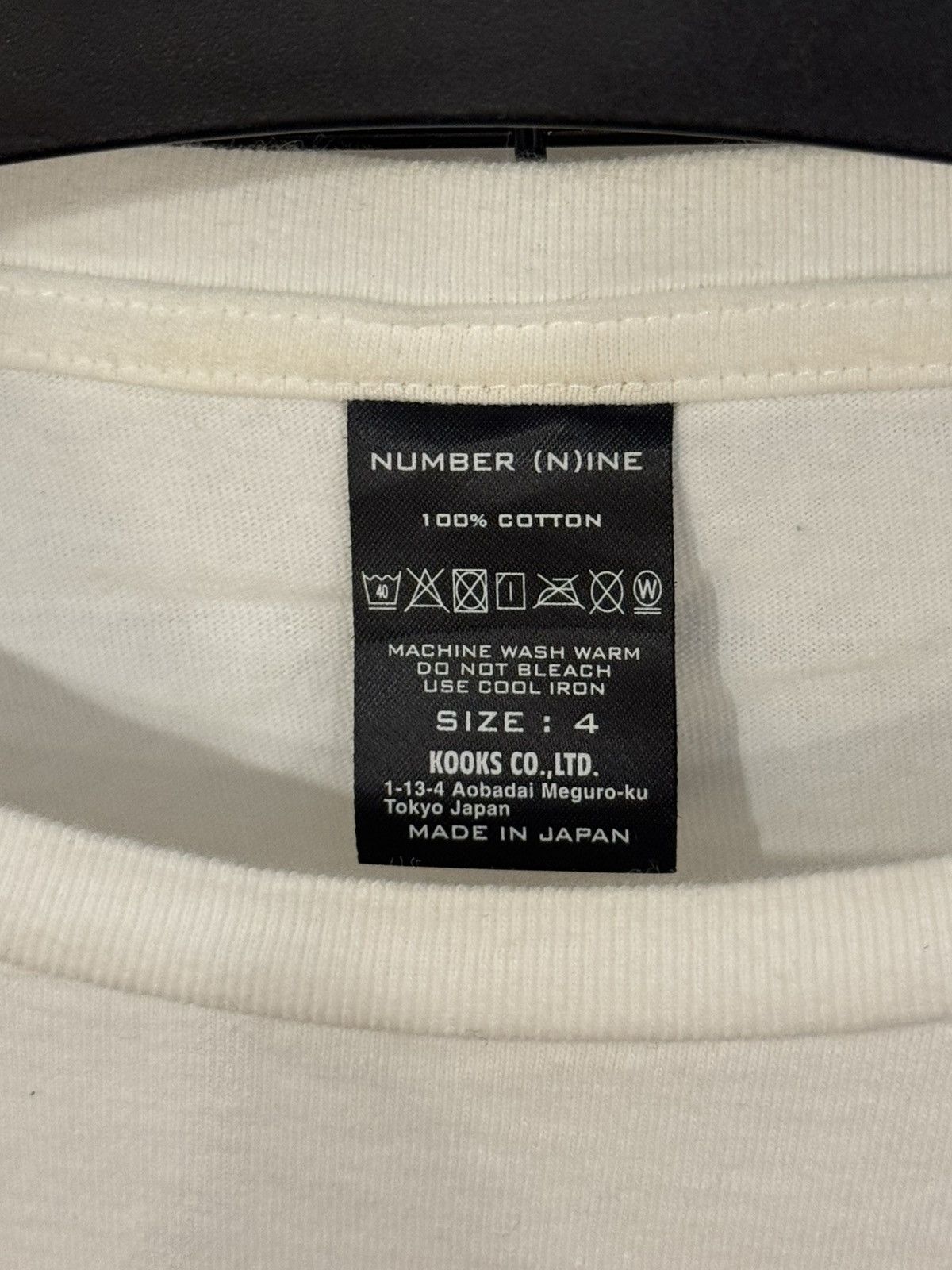 Number (N)ine T-shirt from the Japanese brand Number (N)ine. Size US L / EU 52-54 / 3 - 5 Thumbnail