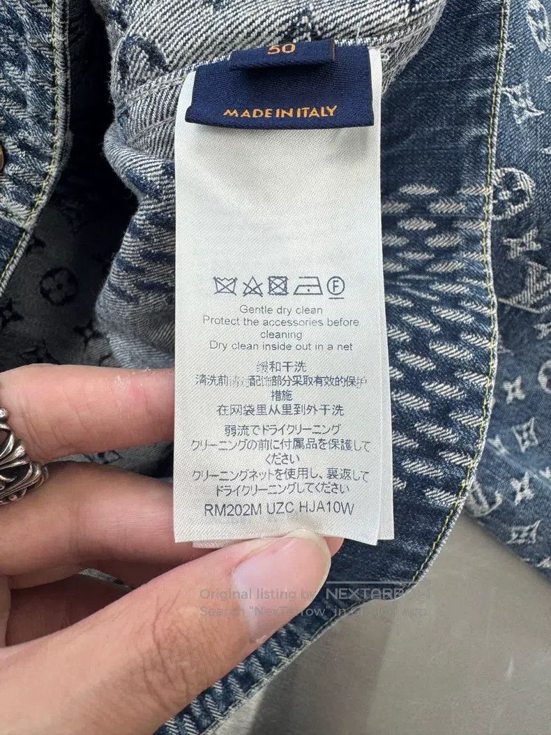 Louis Vuitton Louis Vuitton Nigo blue patchwork floral logo denim jacket Size US M / EU 48-50 / 2 - 4 Thumbnail