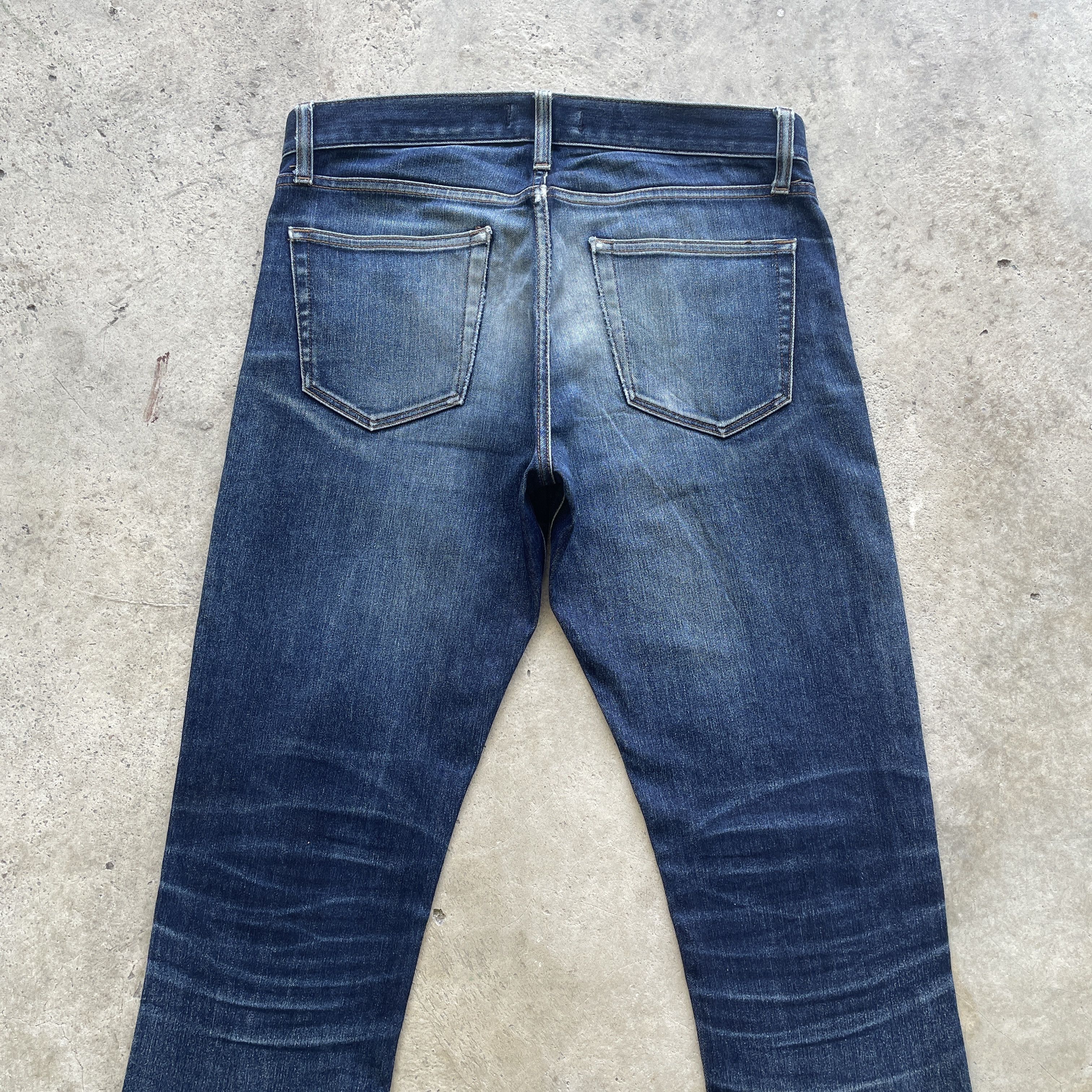 Japanese Brand VINTAGE JAPANESE SKINNY DENIM FADED JEANS PANTS W31 Size US 31 - 8 Thumbnail