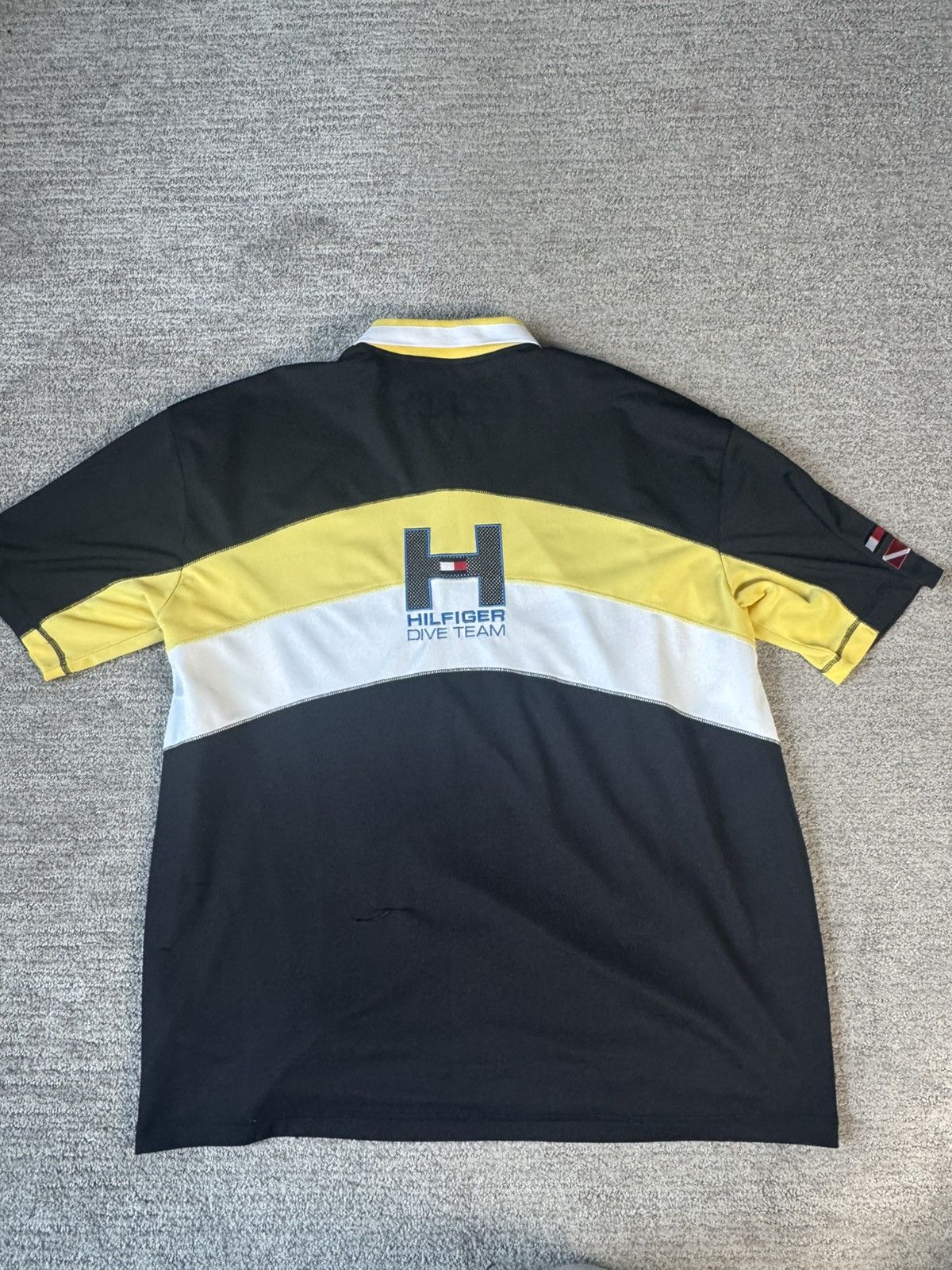 Tommy Hilfiger Tommy Hilfiger Athletics Vintage Dive Team Collection Size US XL / EU 56 / 4 - 2 Thumbnail