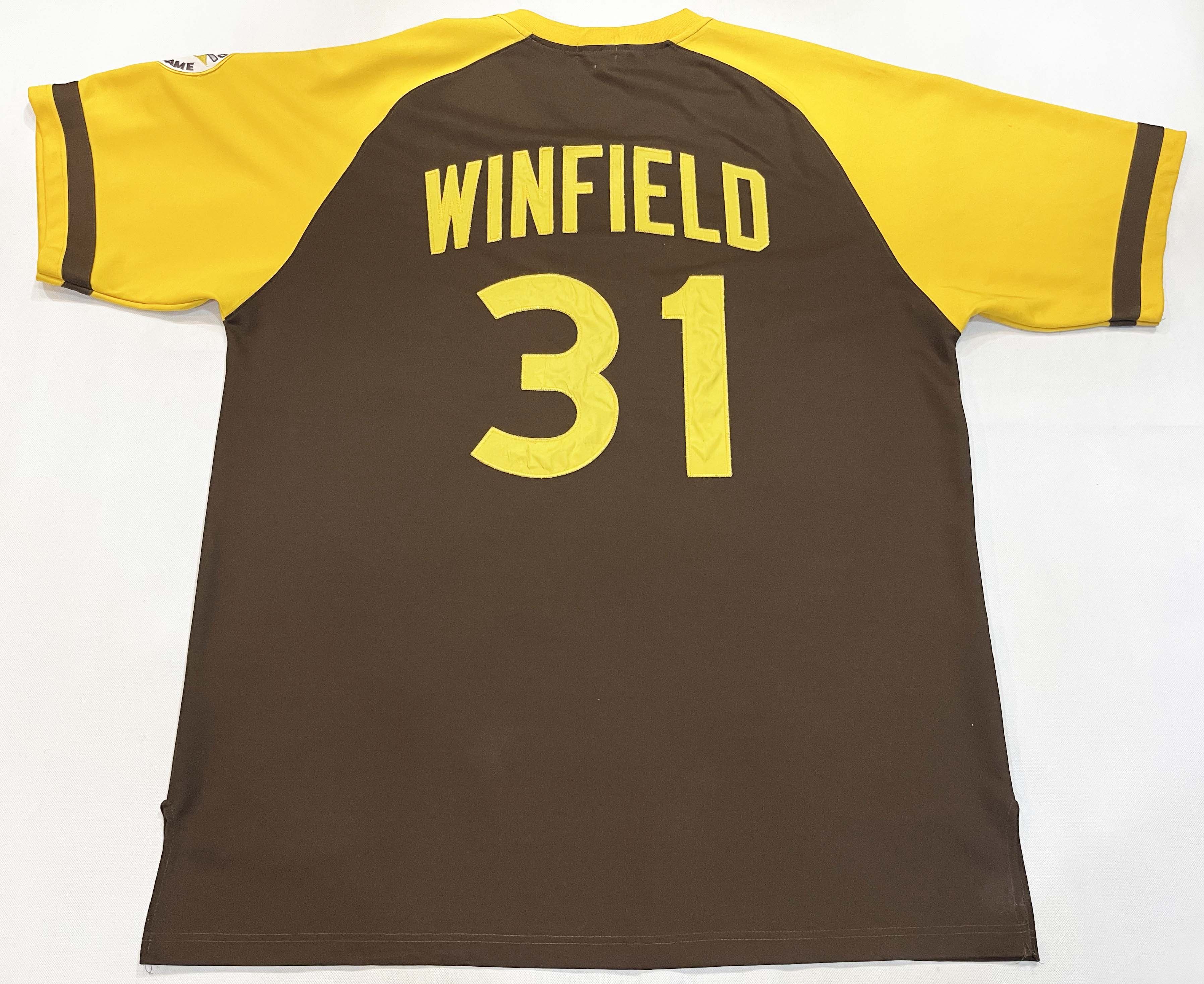 Vintage Baseball Legends MLB San Diego Padres WINFIELD #31 Jersey Size US XL / EU 56 / 4 - 7 Thumbnail