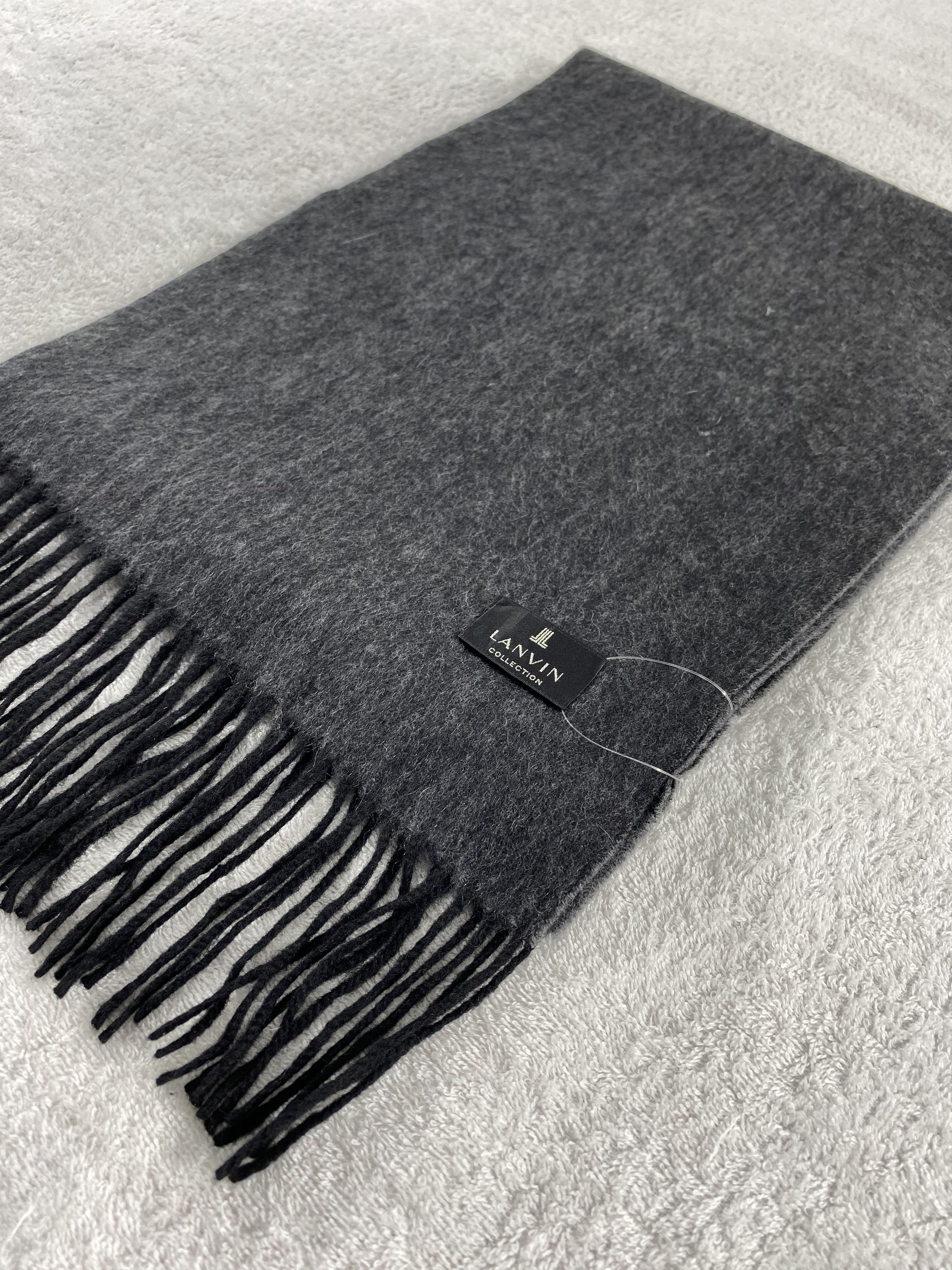 Lanvin × Vintage Lanvin Scarf / Muffler / Neckwear - WW1642 Size ONE SIZE - 3 Thumbnail