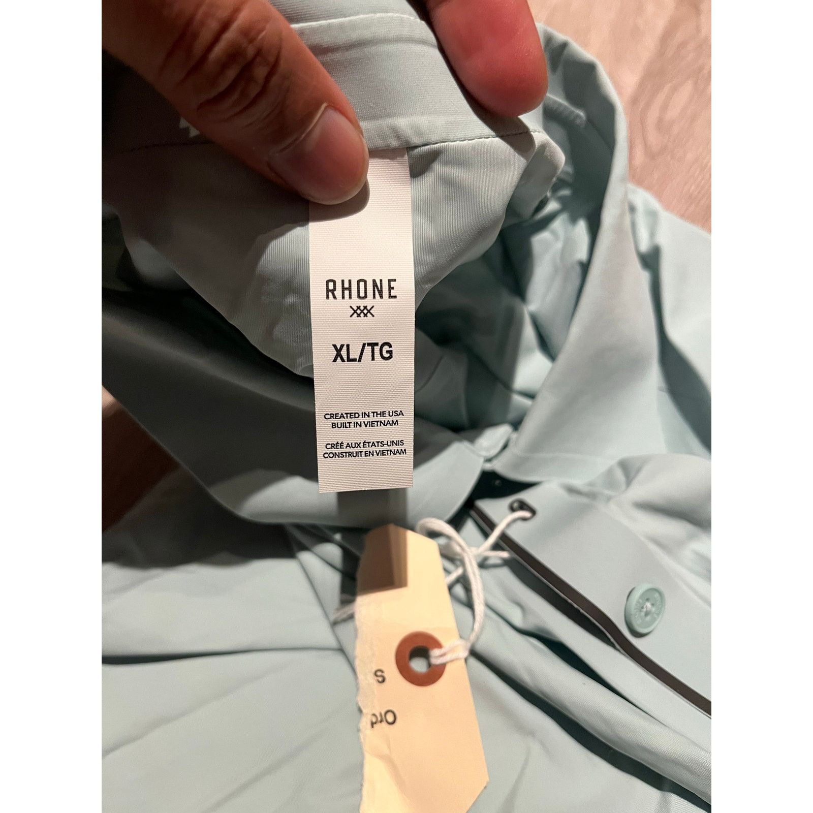 Rhone Rhone - Approach Tech Polo / XL / Blue Water / NWOT Size US XL / EU 56 / 4 - 8 Thumbnail