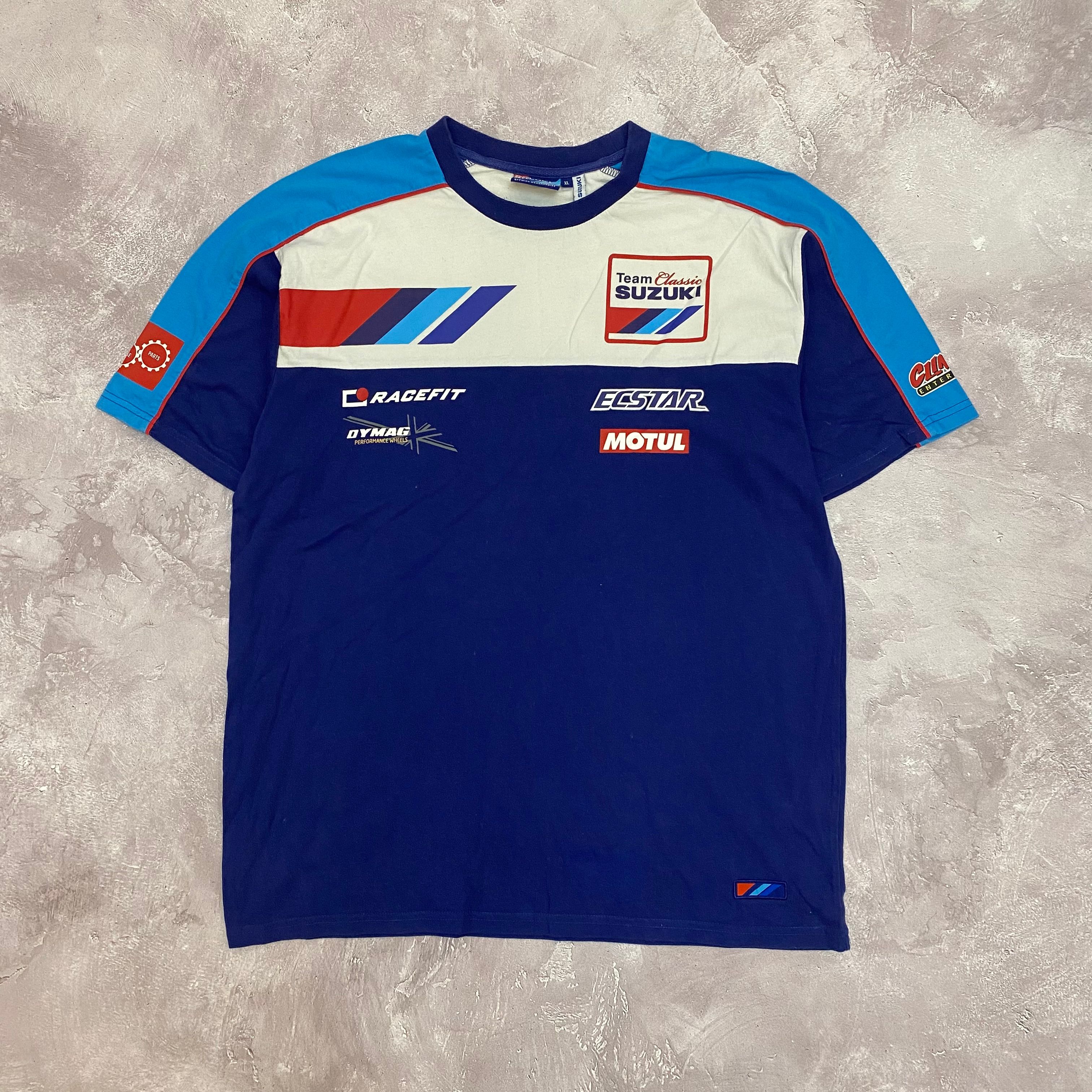 Pre-owned Racing X Vintage Suzuki Racing Team T-shirt In Blue