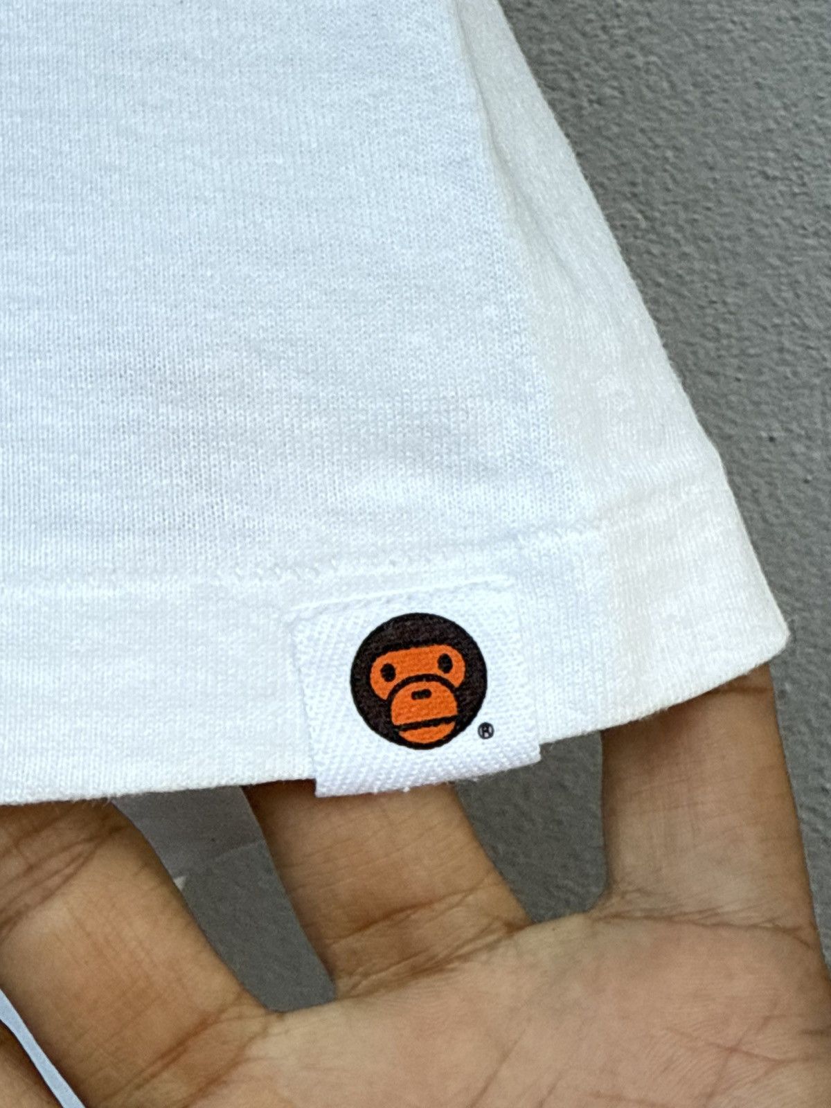Bape × Kaws 🔥RARE🔥 2005 Bape x Kaws Baby Milo Pharrell Williams Tee Size US M / EU 48-50 / 2 - 9 Thumbnail