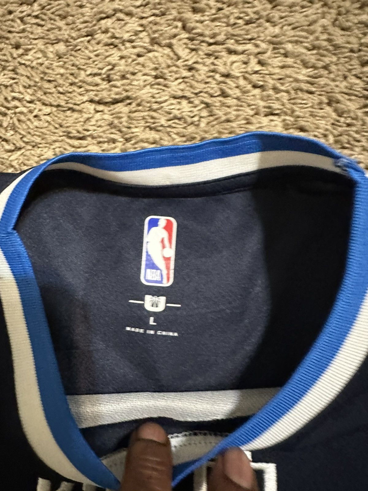 Vintage Vintage NBA Dallas Mavericks “Flagg” jersey 2025 size large Size US L / EU 52-54 / 3 - 4 Thumbnail