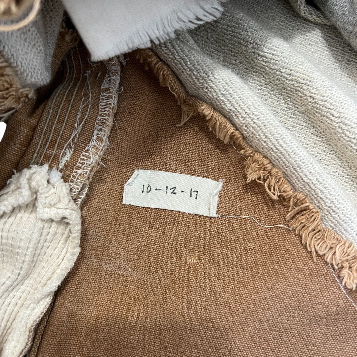 Greg Lauren Greg Lauren Grey Fleece / Carhartt Rework Hoodie Size 3 Size US M / EU 48-50 / 2 - 6 Thumbnail