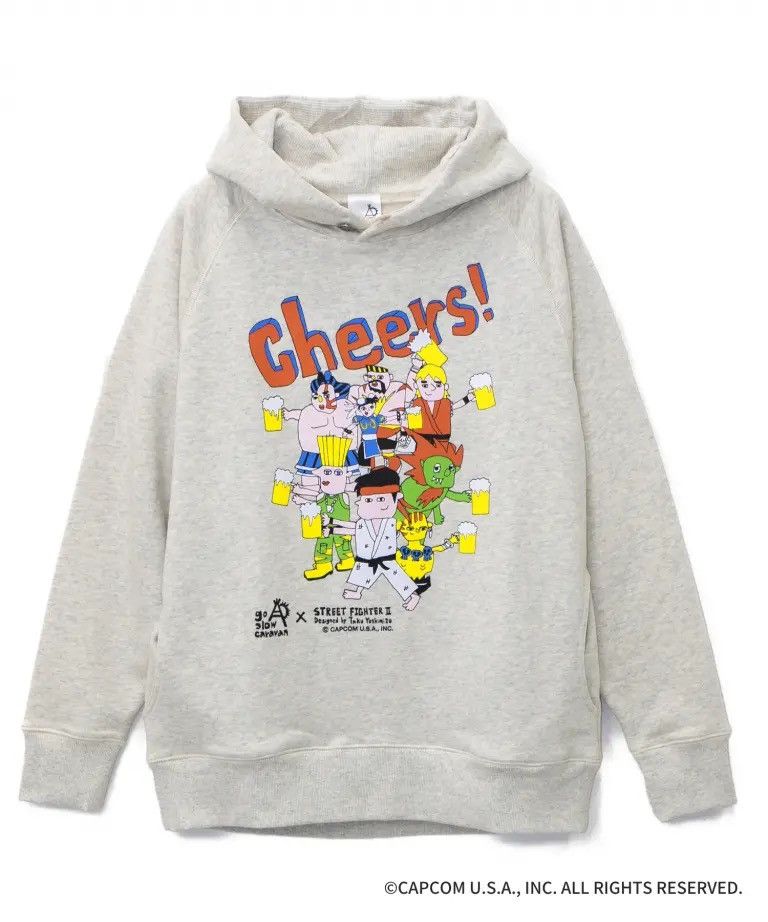 go slow caravan AW20 Go Slow Caravan X Street Fighter Grey Hoodie Size US M / EU 48-50 / 2 - 1 Thumbnail