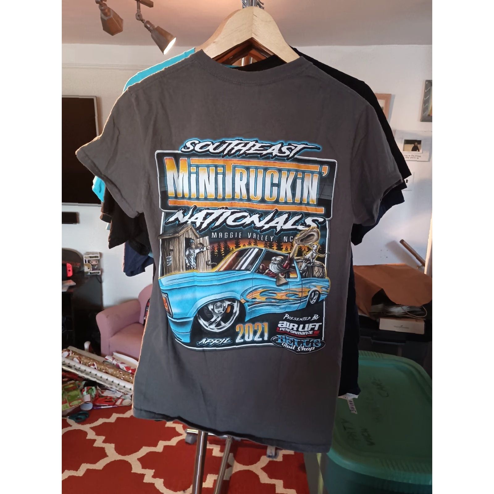Gildan Southeast Mini Trucking Nationals T-shirt Size S Men Multicolor Car Theme T-Shirt Shirts Size US S / EU 44-46 / 1 - 4 Thumbnail