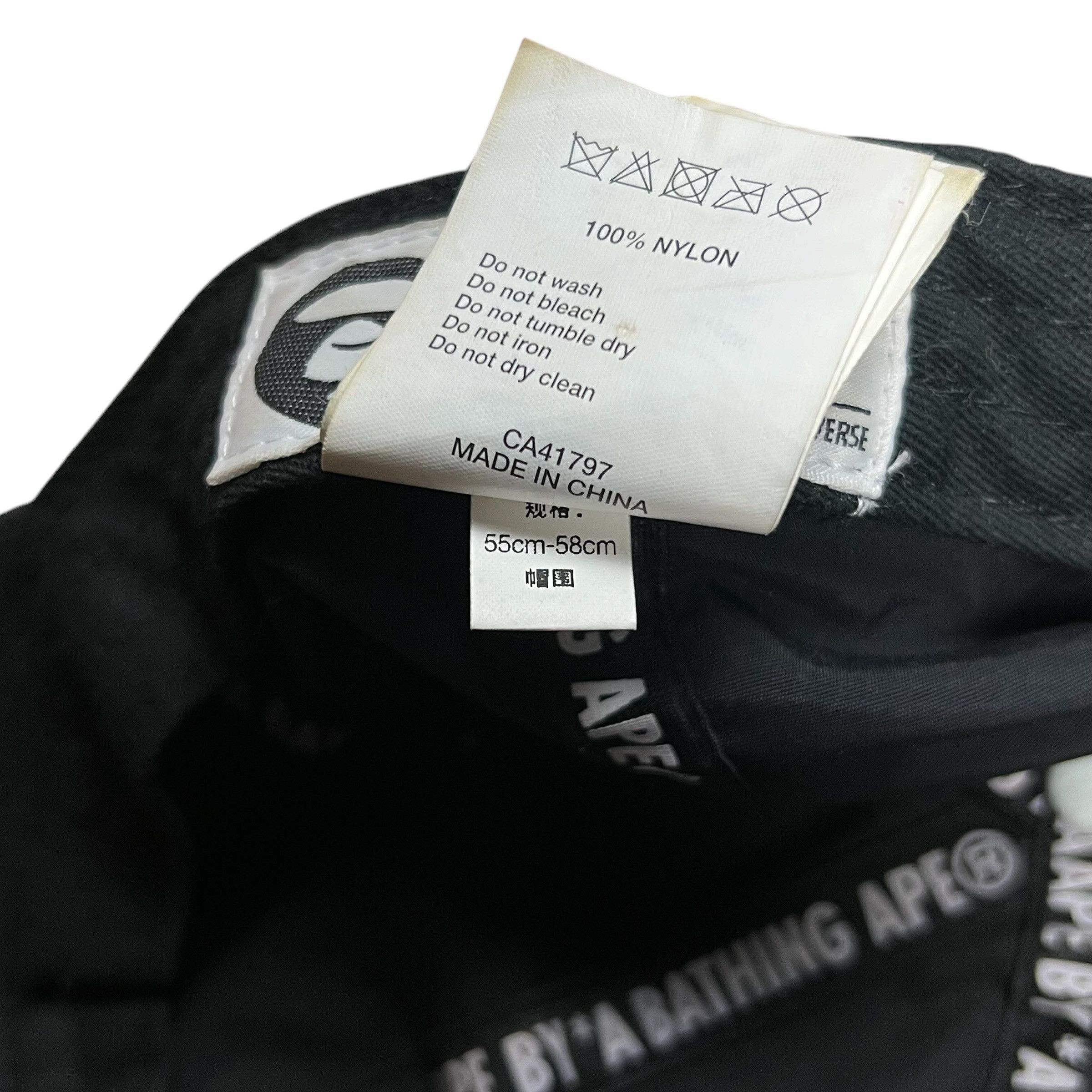 Aape AAPE by A Bathing Ape Moonface Nylon Cap Size ONE SIZE - 10 Thumbnail