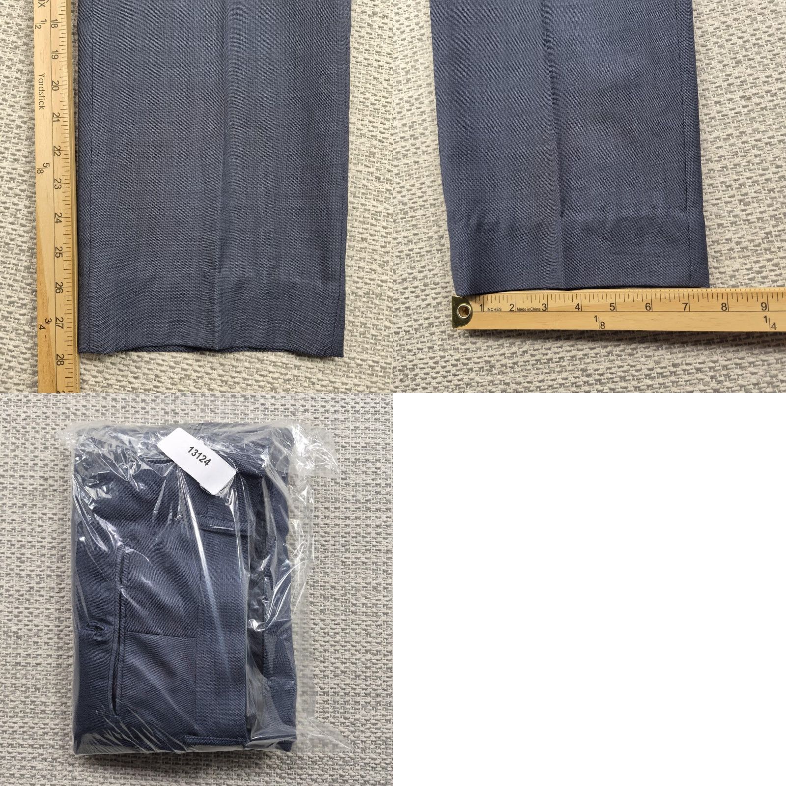Ermenegildo Zegna Ermenegildo Zegna Dress Pants Mens 38x28 Blue Wool Traveller Classic Fit Italy Dress Pants Mens 38 Blue Wool Traveller Classic Fit Italy Size US 38 / EU 54 - 8 Thumbnail