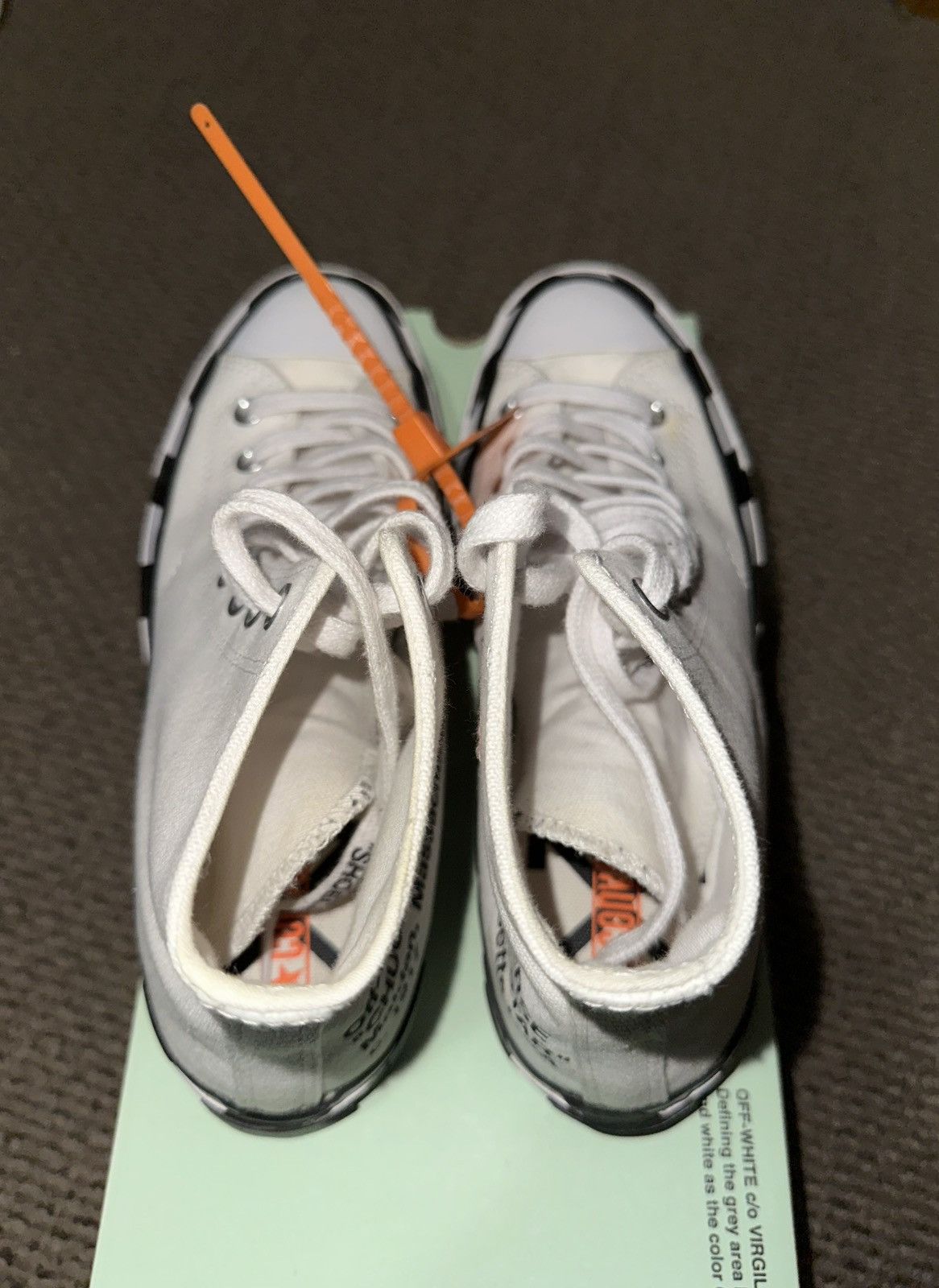 Converse × Nike × Off-White Converse Chuck Taylor All Star 70 Hi Size US 7.5 / EU 40-41 - 3 Thumbnail