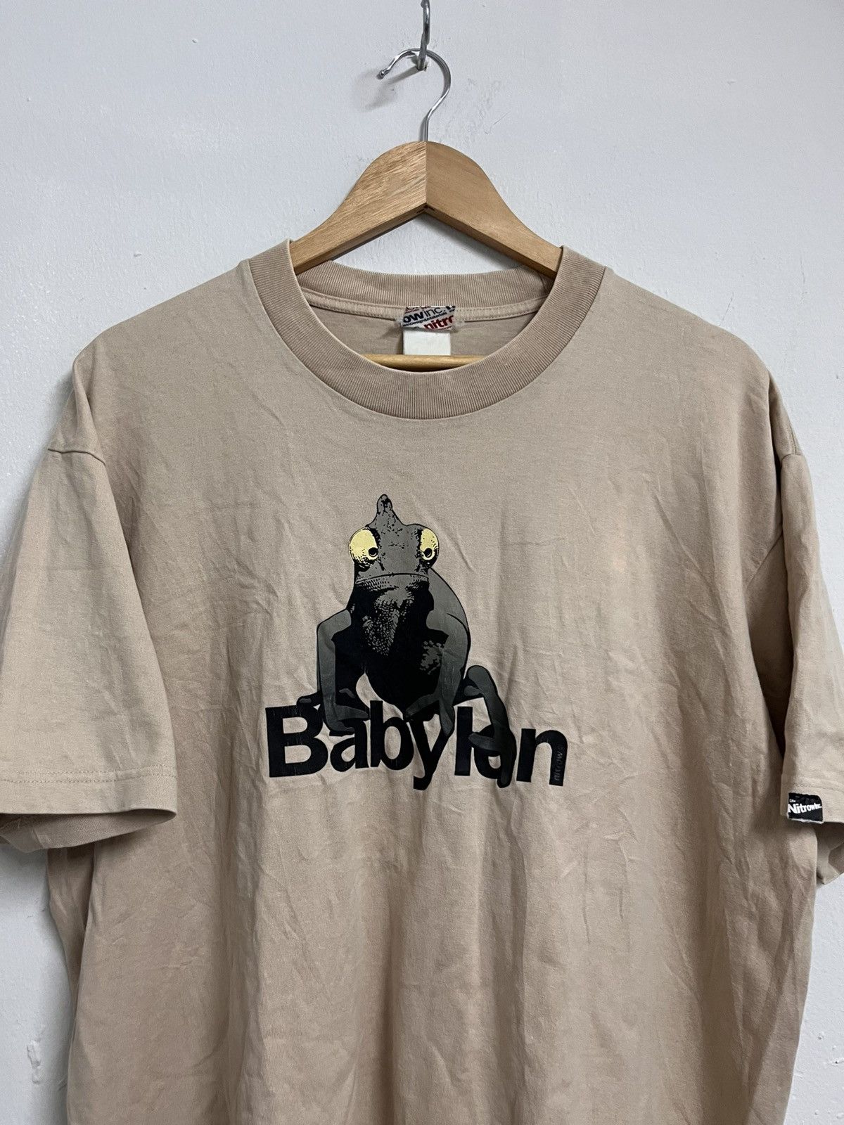 Nitraid vintage old nitraid babylon nitrowinc frog tee Size US XL / EU 56 / 4 - 1 Thumbnail