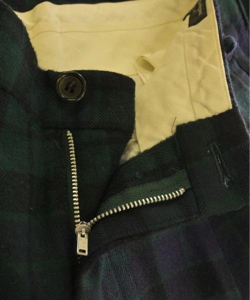 Comme des Garcons Homme Plus Cropped Pants Sarouel Pattern Wool Zip Up Check Multicolor Size US 32 / EU 48 - 3 Thumbnail