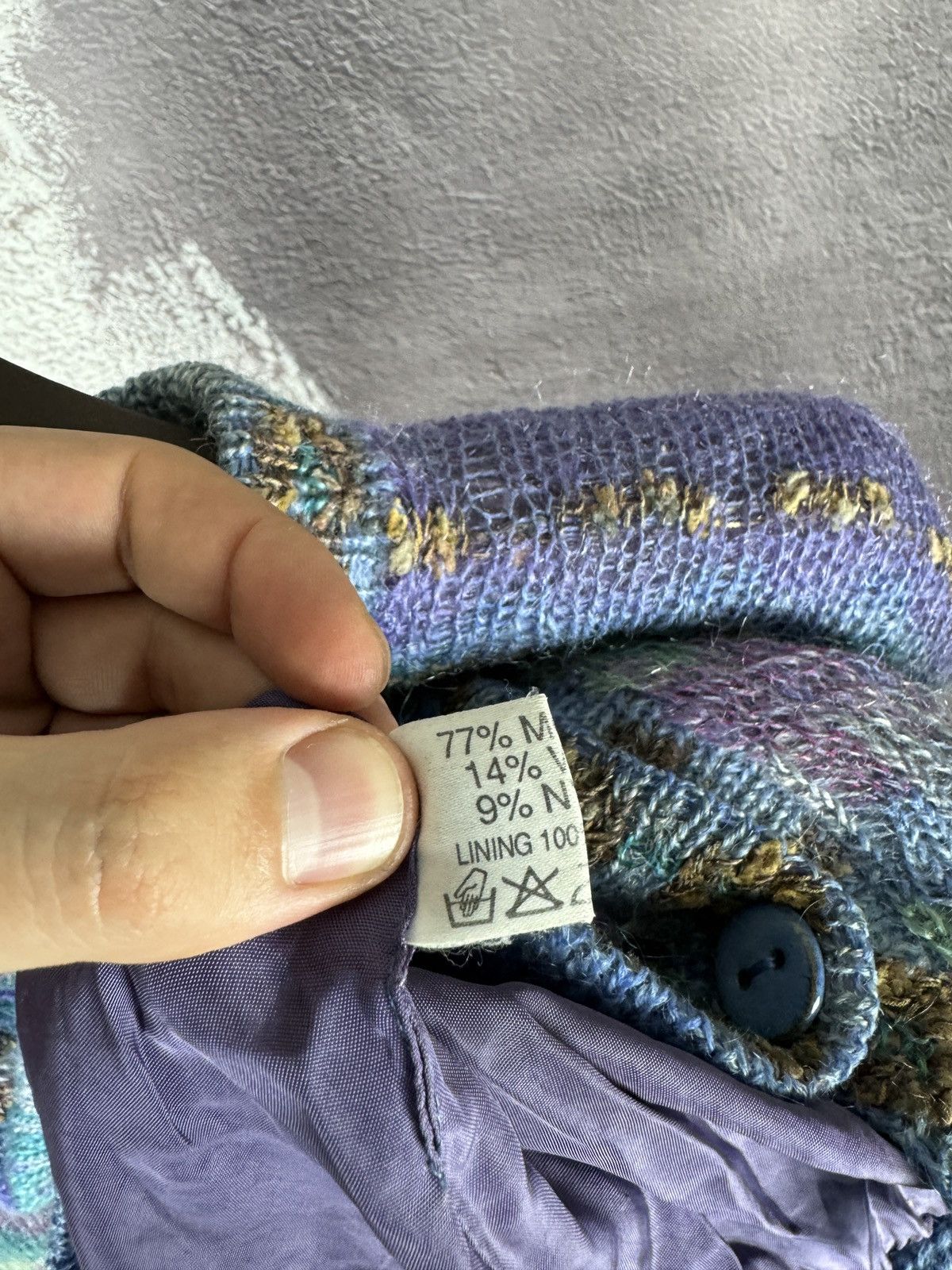 Handmade × Vintage Vintage SioChain Ireland Handloomed Sweater women’s Size M / US 6-8 / IT 42-44 - 12 Thumbnail