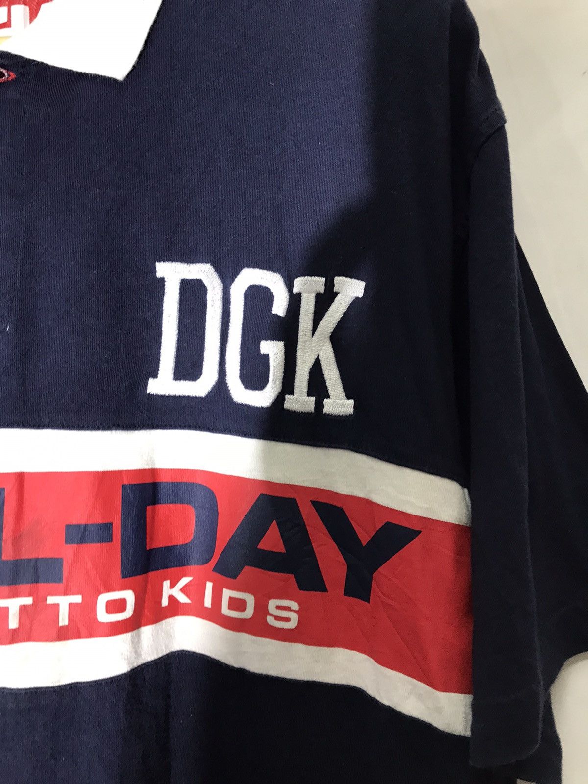 DGK DGK(dirty getto kids)skate polo rugby shirt Size US L / EU 52-54 / 3 - 5 Thumbnail