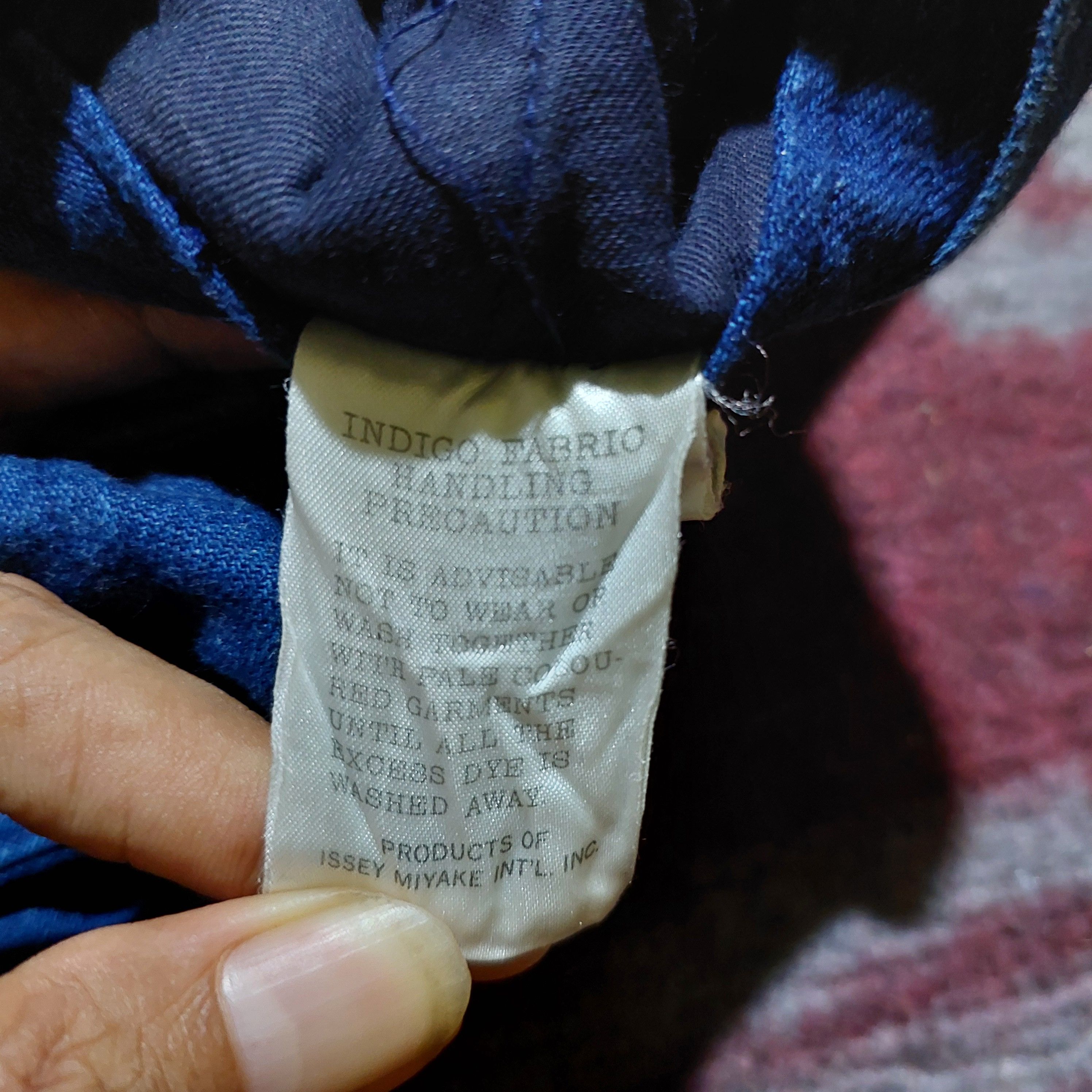 Issey Miyake issey miyake men painting custom made pants Size US 29 - 11 Thumbnail