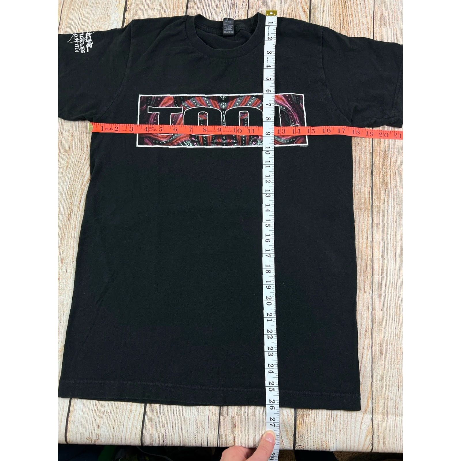 Tultex Tool Band Black T Shirt Los Angeles California Concert Merch 2015 Small Size US S / EU 44-46 / 1 - 6 Thumbnail