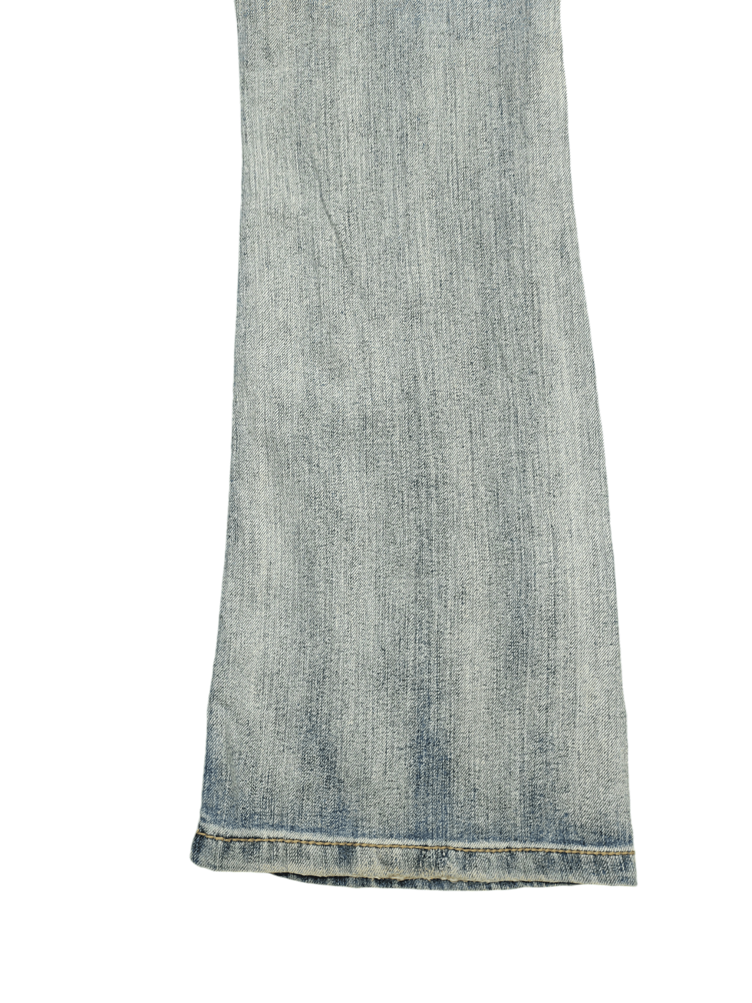 If Six Was Nine Flare Jeans Wallflower Clawmark Faded Denim Bootcut Low Rise Size US 30 / EU 46 - 18 Thumbnail