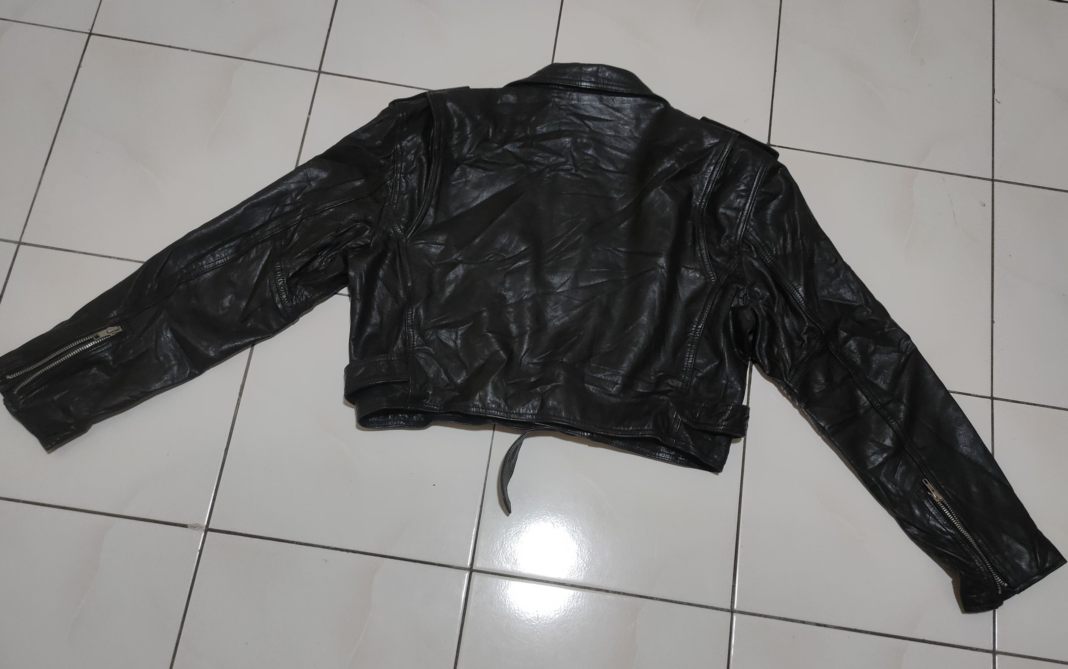 Genuine Leather × Japanese Brand × Leather Rare contempo casuals Size L / US 10 / IT 46 - 2 Thumbnail
