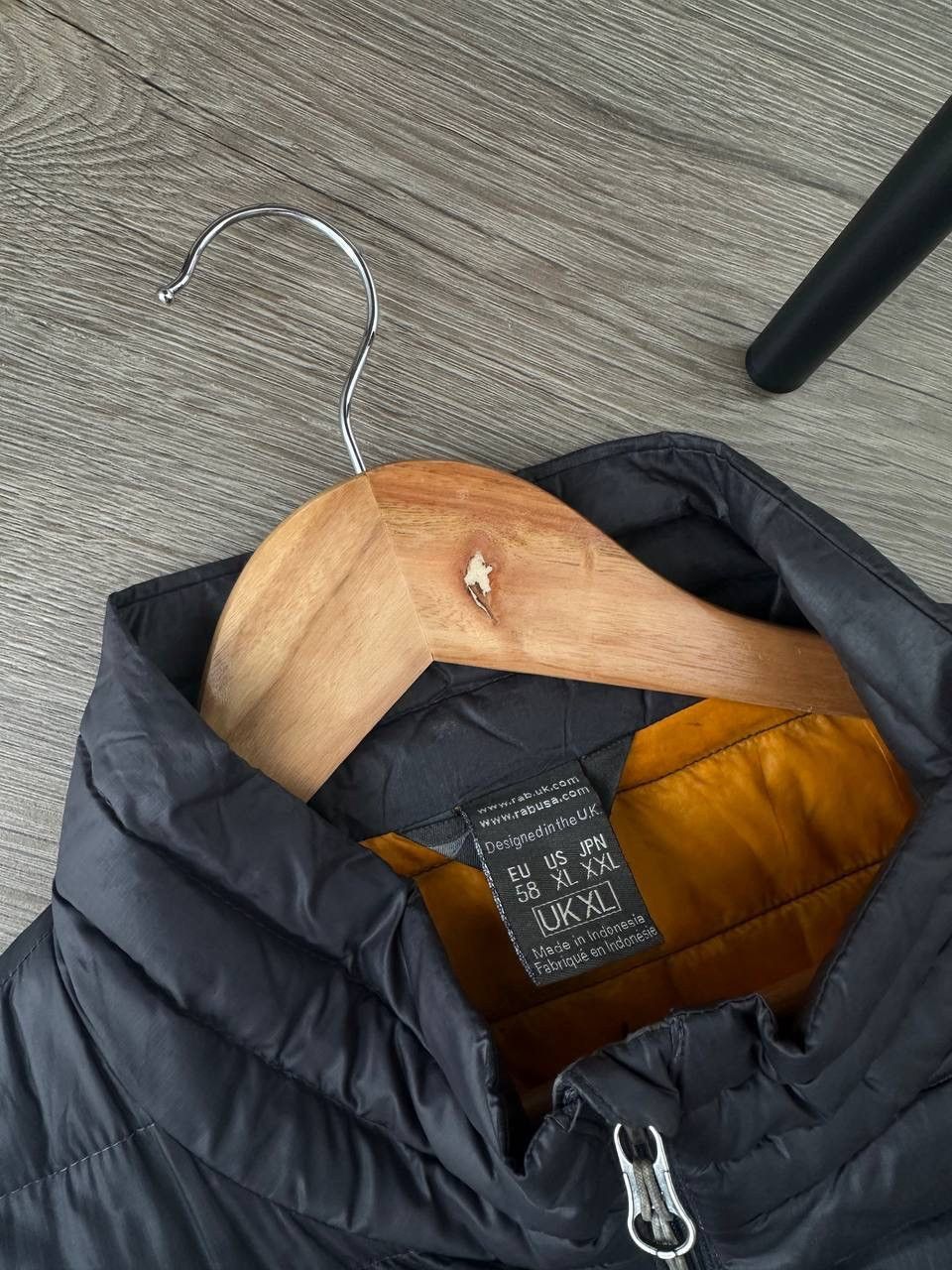 Rab × Vintage Vintage Rab Outdoor Gray Micro Down Men Jacket Size US L / EU 52-54 / 3 - 11 Thumbnail