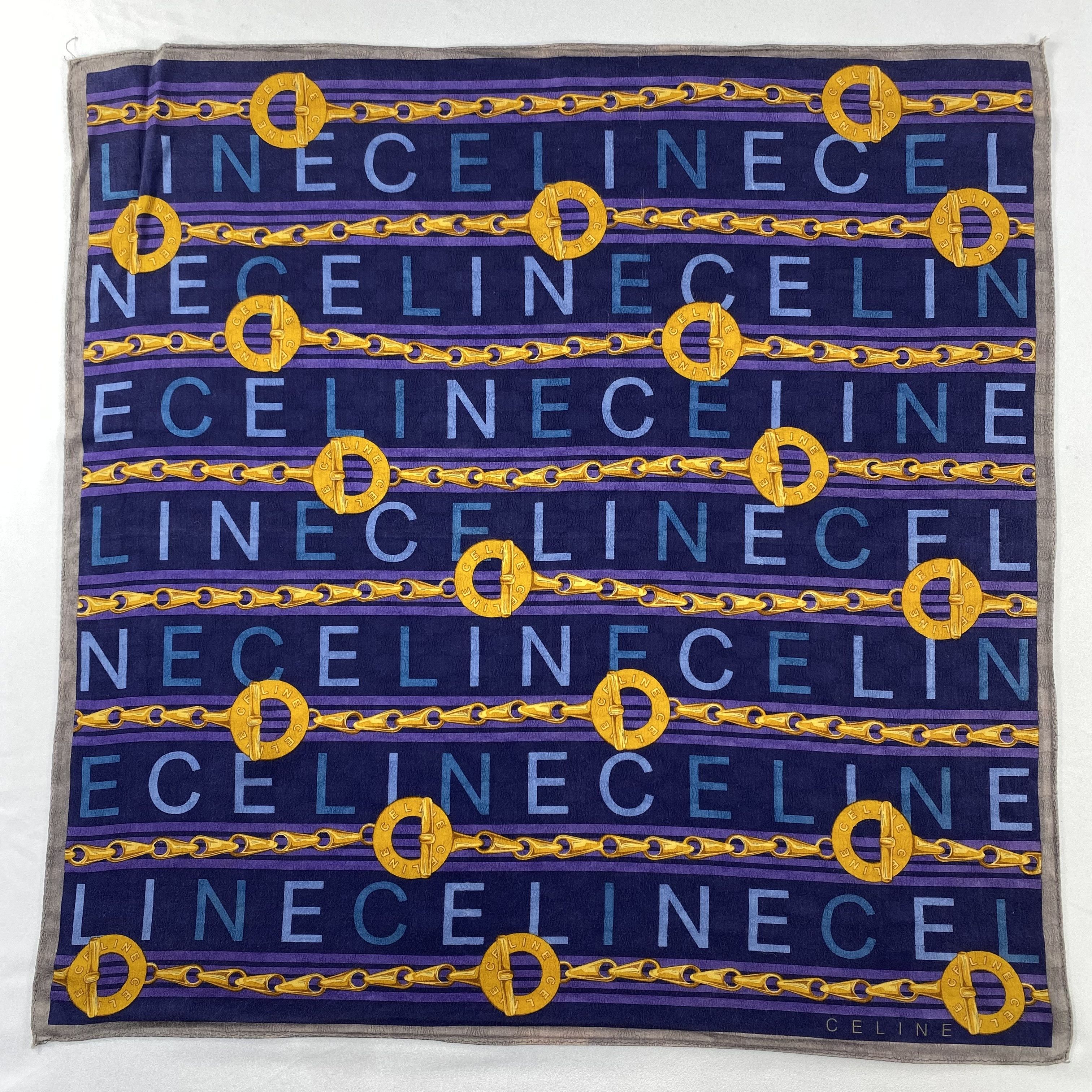 Celine Celine Handkerchief / Bandana / Neckerchief C853 Size ONE SIZE - 3 Thumbnail