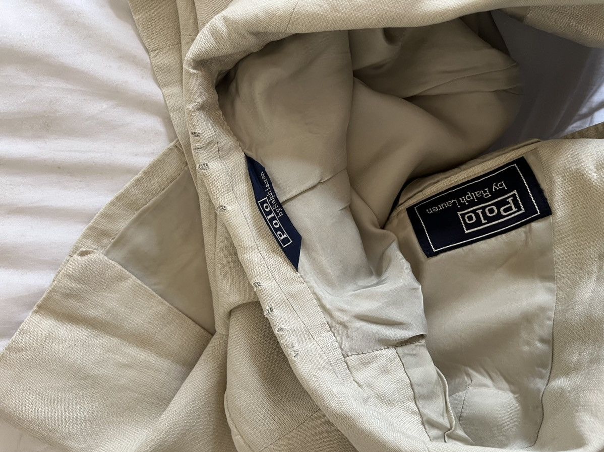 Polo Ralph Lauren × Ralph Lauren Polo Ralph Lauren Blazer Distressed Rare Size L / US 10 / IT 46 - 13 Thumbnail