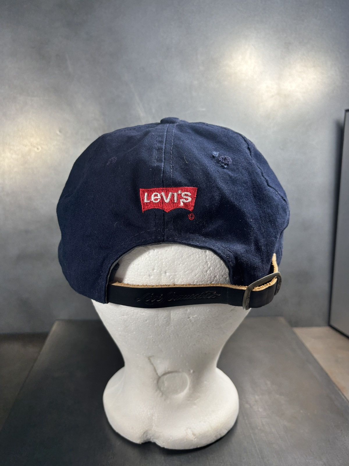Levi's 1990s Levi's Jeanswear Baseball Cap 90s Vintage Hat Canada Size ONE SIZE - 11 Thumbnail