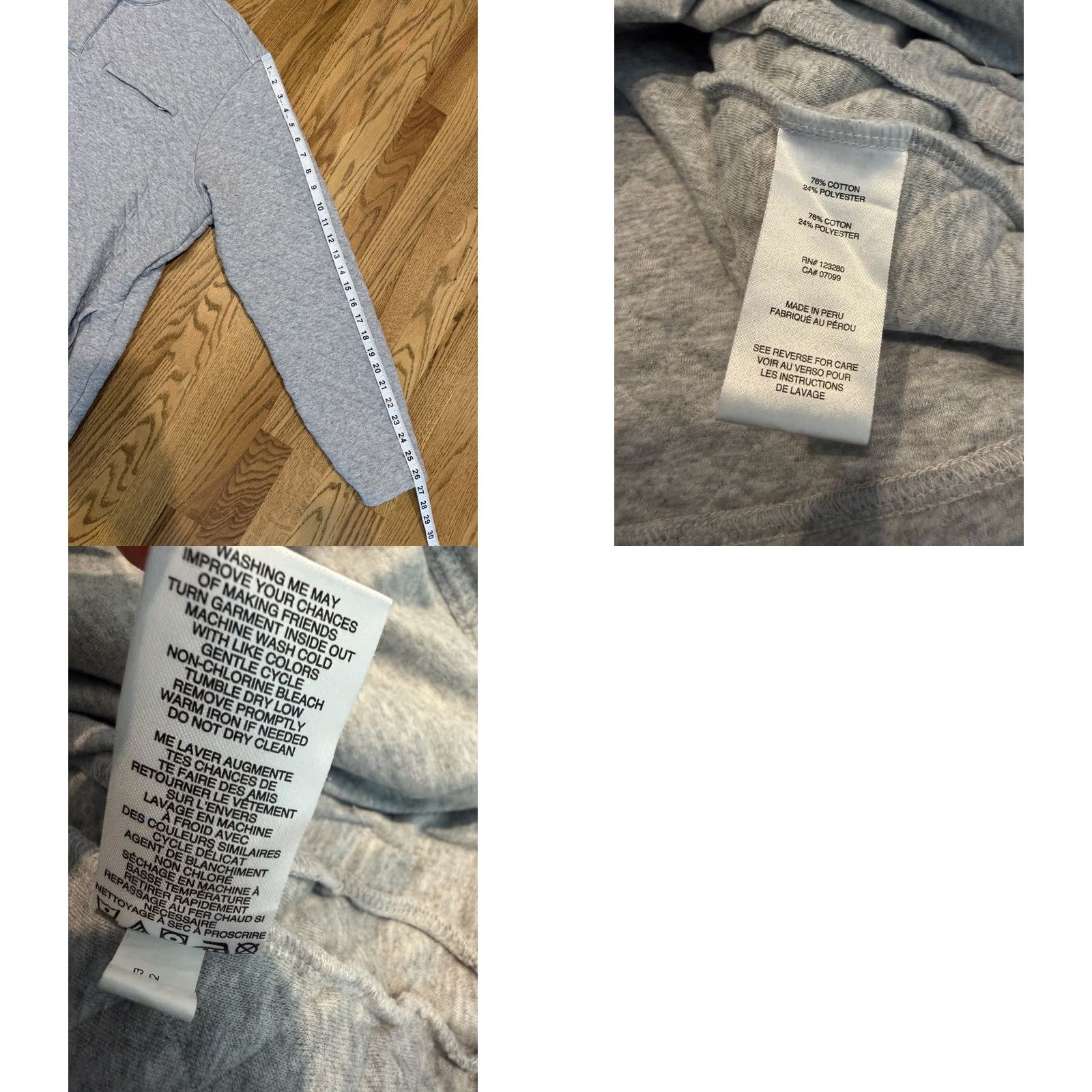 TravisMathew Travis Mathew Transatlantic Pullover Men’s XL Gray Mock Neck Quilted Pockets Activewear Golf Pullover Vintage No Size US XL / EU 56 / 4 - 8 Thumbnail