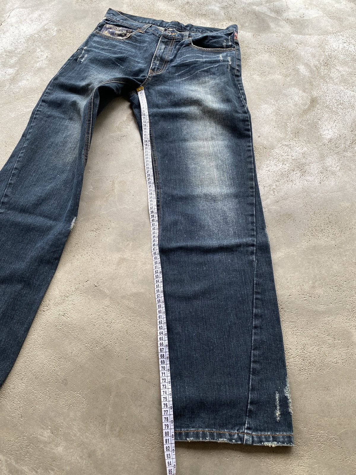 If Six Was Nine × Japanese Brand Vintage Karakuri Japanese Denim Jeans Size US 32 / EU 48 - 13 Thumbnail