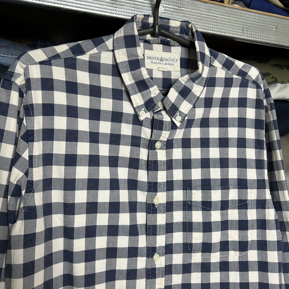 Denim & Supply Ralph Lauren Mens Denim & Supply Ralph Lauren Flannel button shirt Size US L / EU 52-54 / 3 - 2 Thumbnail