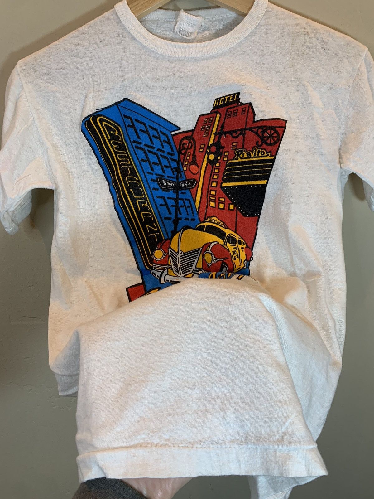 Vintage *RARE* Vintage 70’s New York City Taxi Single Stitch T-Shirt Size US S / EU 44-46 / 1 - 3 Thumbnail