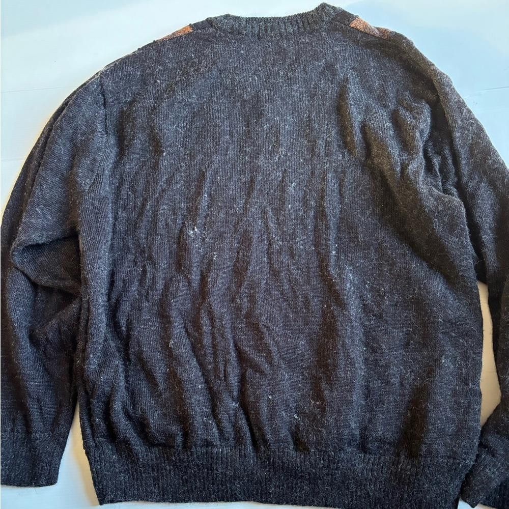 Designer Vintage Cavori Jacquard Sweater Size US XL / EU 56 / 4 - 2 Thumbnail