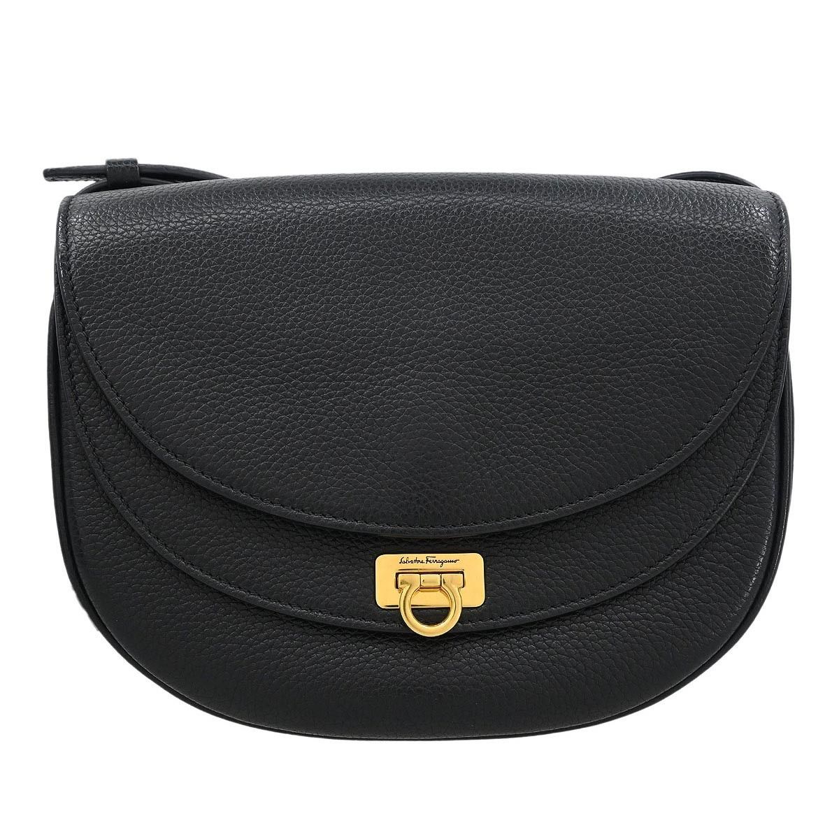 Salvatore Ferragamo Salvatore Ferragamo Vintage Shoulder Bag Leather Size ONE SIZE - 1 Thumbnail